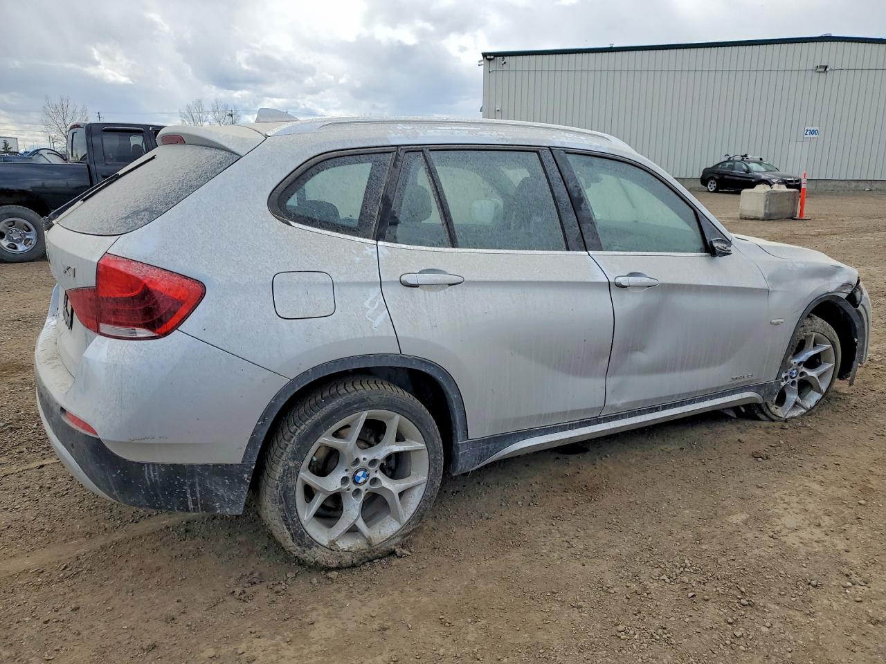 2012 Bmw X1 Xdrive28i Gray vin: WBAVL1C58CVR76431