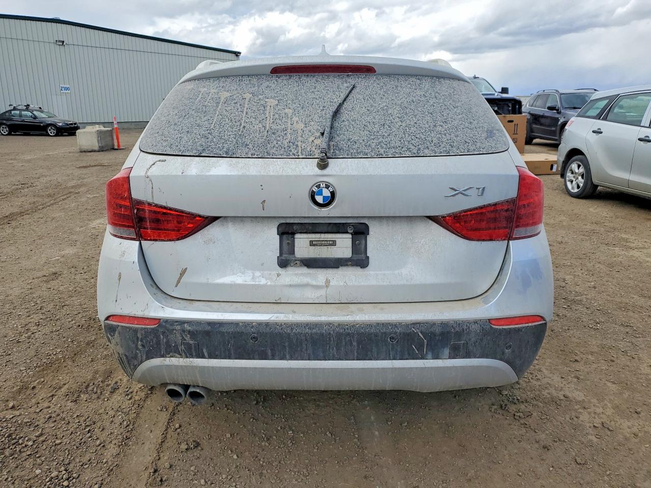 2012 Bmw X1 Xdrive28i Gray vin: WBAVL1C58CVR76431
