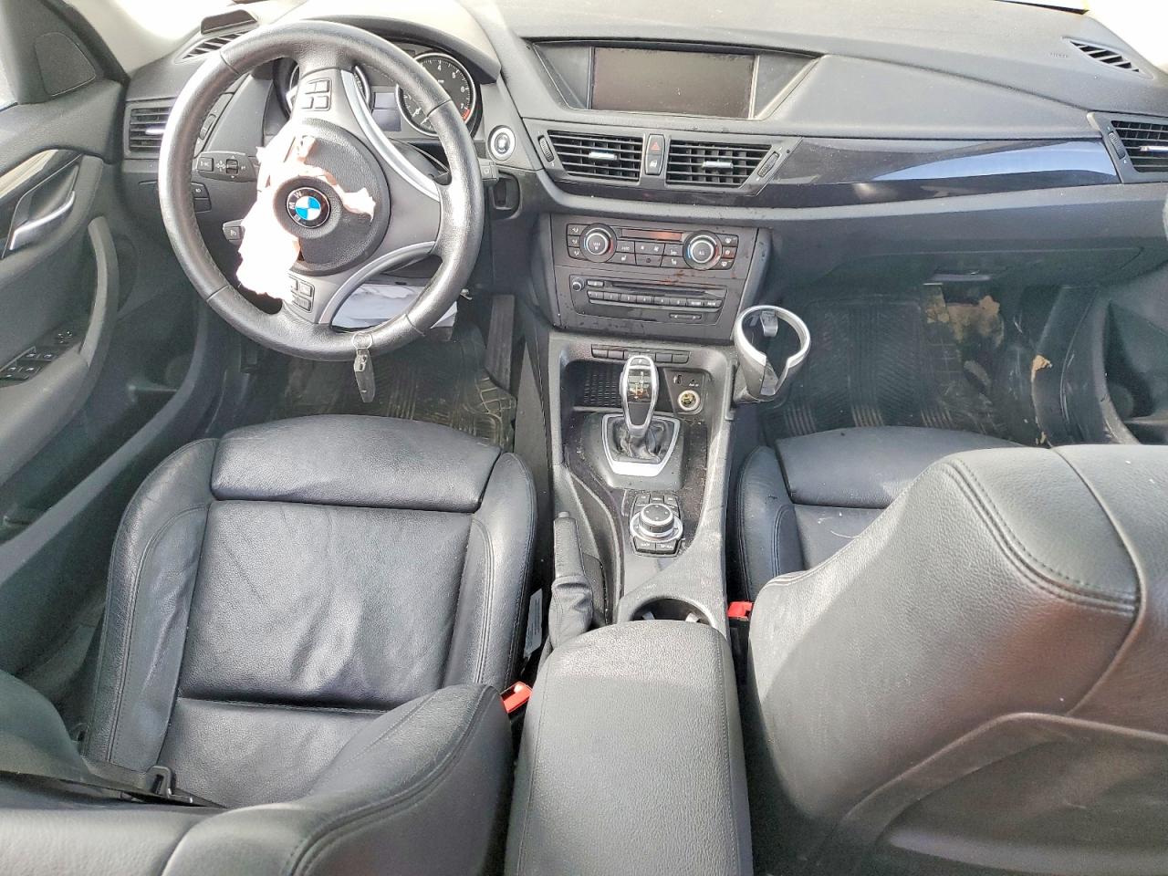 2012 Bmw X1 Xdrive28i Gray vin: WBAVL1C58CVR76431