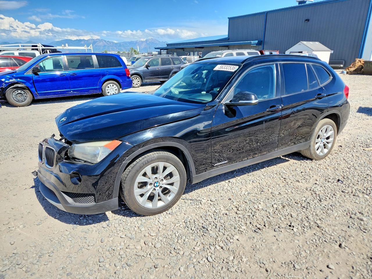 2013 Bmw X1 Xdrive28i Black vin: WBAVL1C58DVR83283