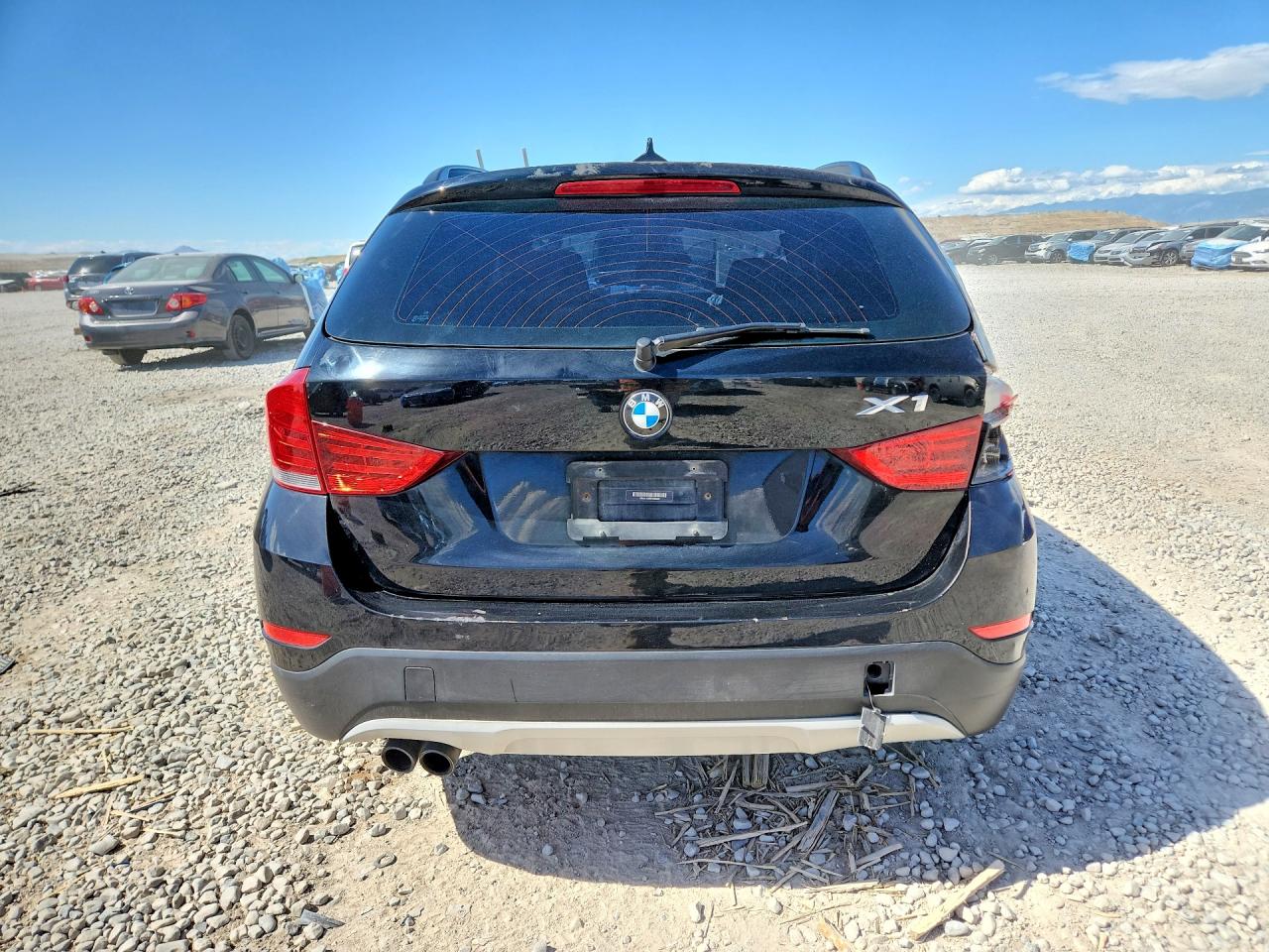 2013 Bmw X1 Xdrive28i Black vin: WBAVL1C58DVR83283