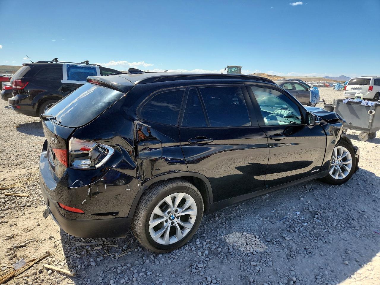 2013 Bmw X1 Xdrive28i Black vin: WBAVL1C58DVR83283