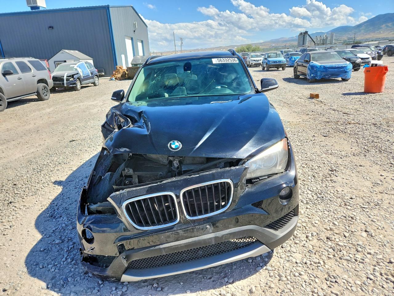 2013 Bmw X1 Xdrive28i Black vin: WBAVL1C58DVR83283
