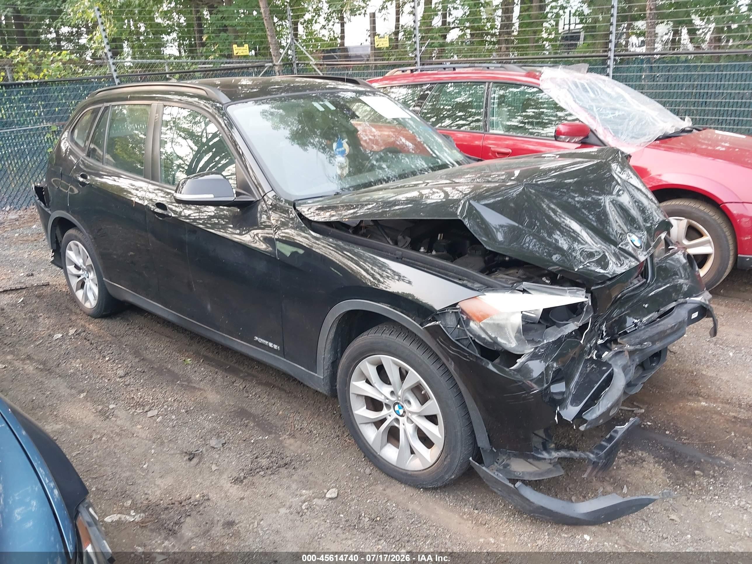 2013 Bmw X1 Xdrive28i Black vin: WBAVL1C58DVR86703