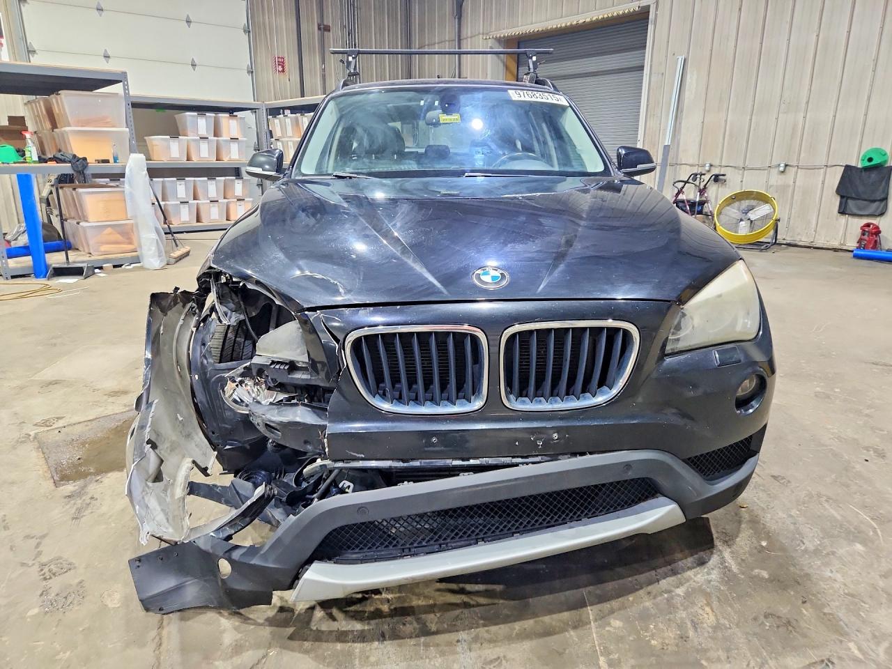 2013 Bmw X1 Xdrive28i Black vin: WBAVL1C58DVR92274