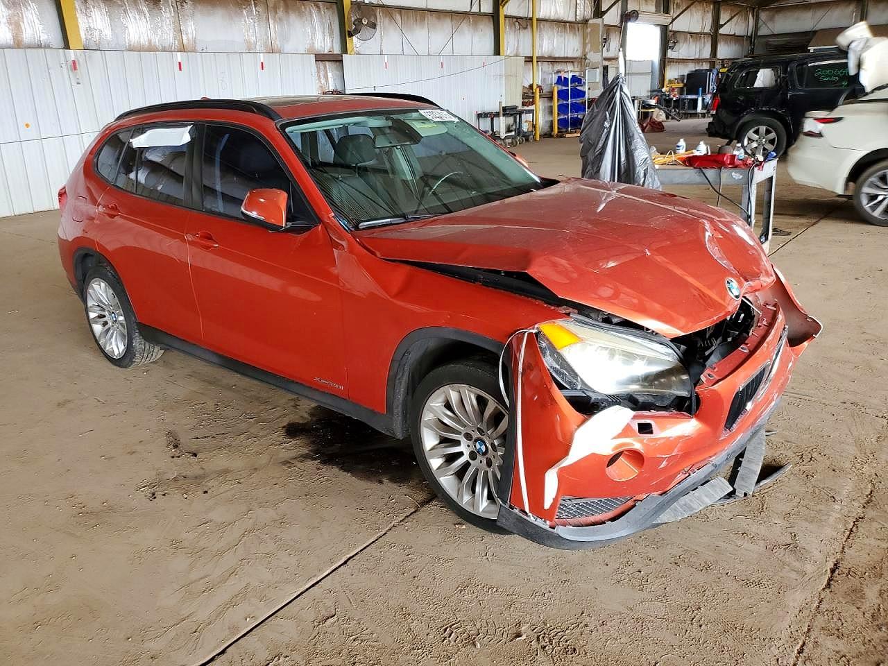 2014 Bmw X1 Xdrive28i Orange vin: WBAVL1C58EVY12437