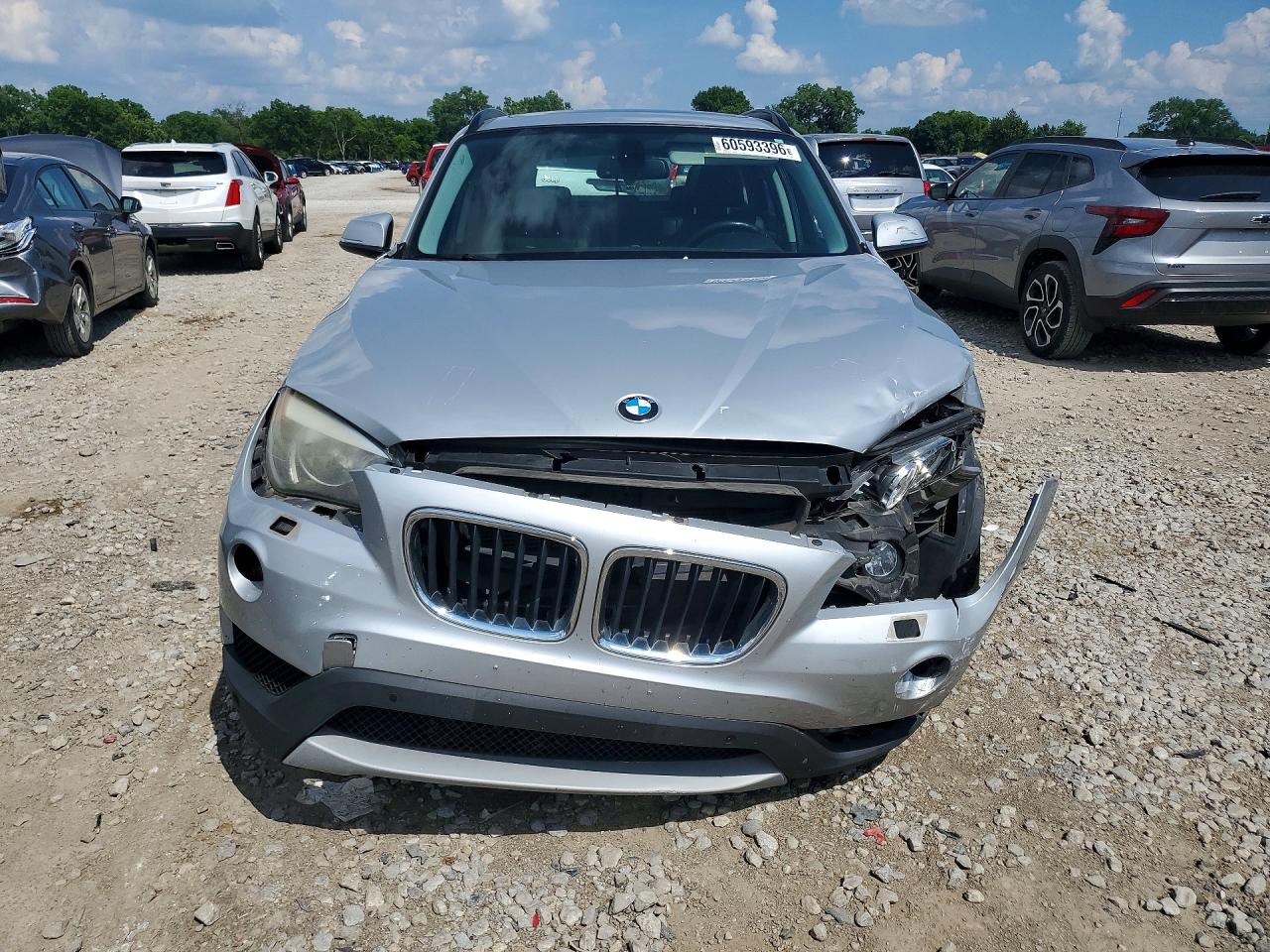 2014 Bmw X1 Xdrive28i Серебряный vin: WBAVL1C58EVY17136