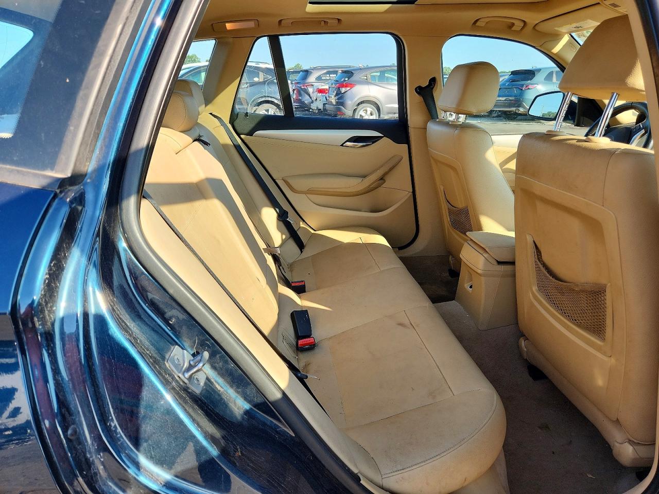2014 Bmw X1 Xdrive28i Blue vin: WBAVL1C58EVY17170
