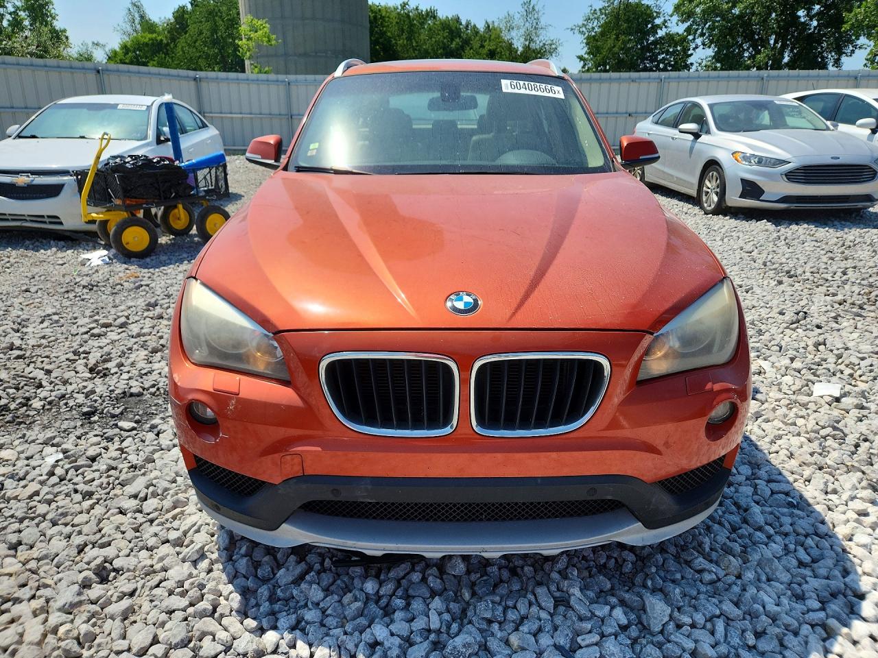 2015 Bmw X1 Xdrive28i Orange vin: WBAVL1C58FVY24623