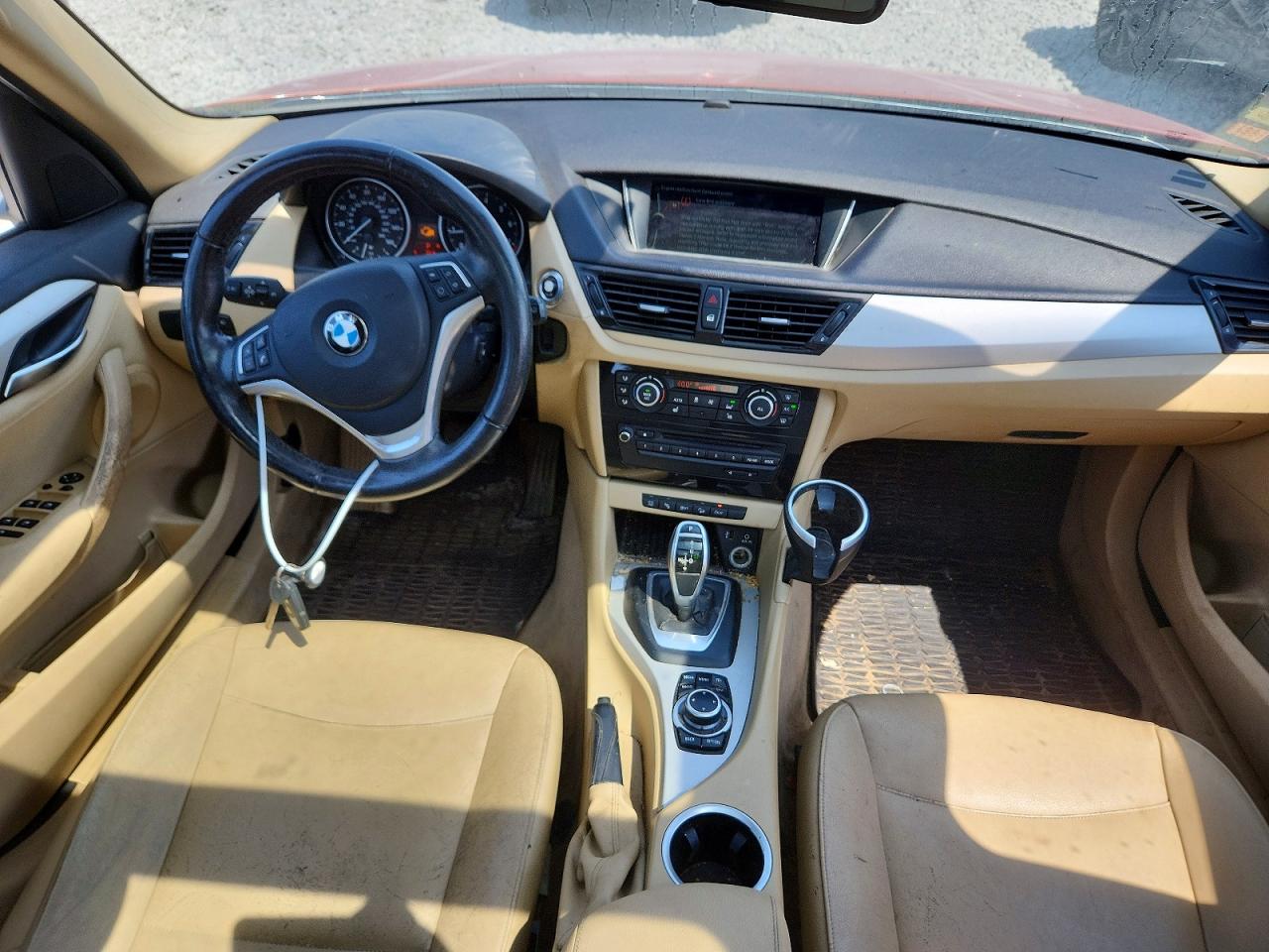 2015 Bmw X1 Xdrive28i Orange vin: WBAVL1C58FVY24623