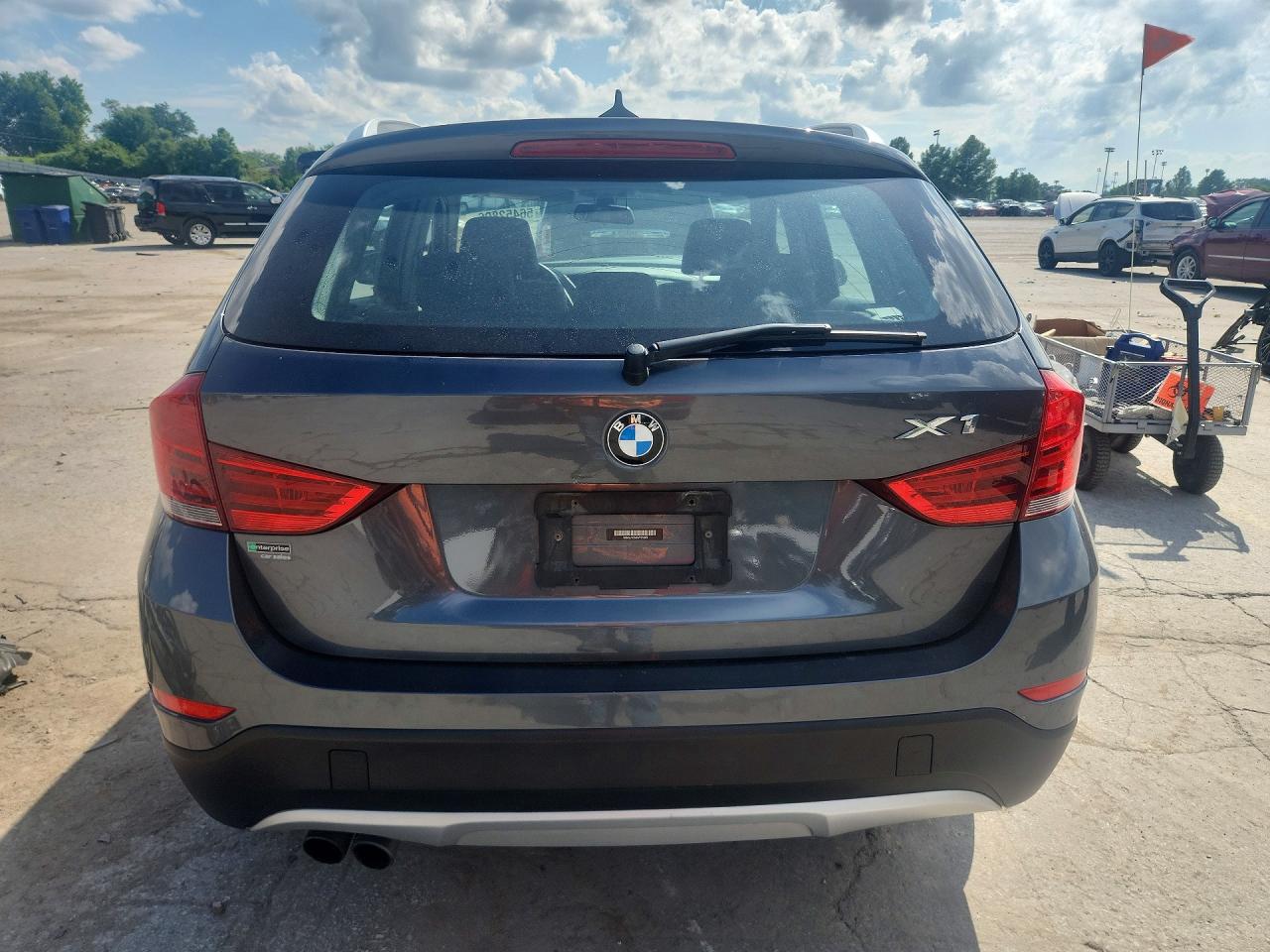 2015 Bmw X1 Xdrive28i Gray vin: WBAVL1C58FVY31085