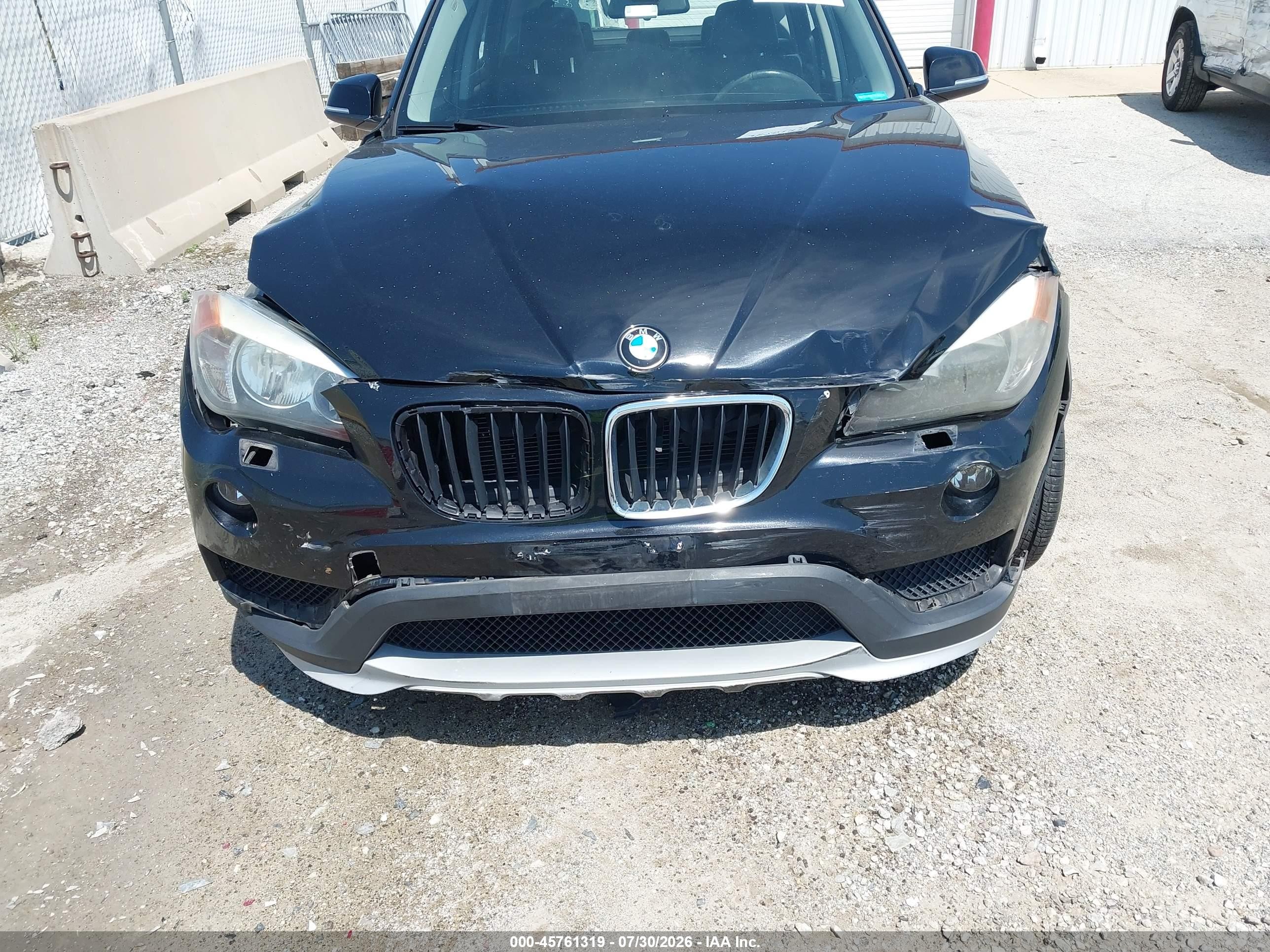 2015 Bmw X1 Xdrive28i Black vin: WBAVL1C58FVY32186