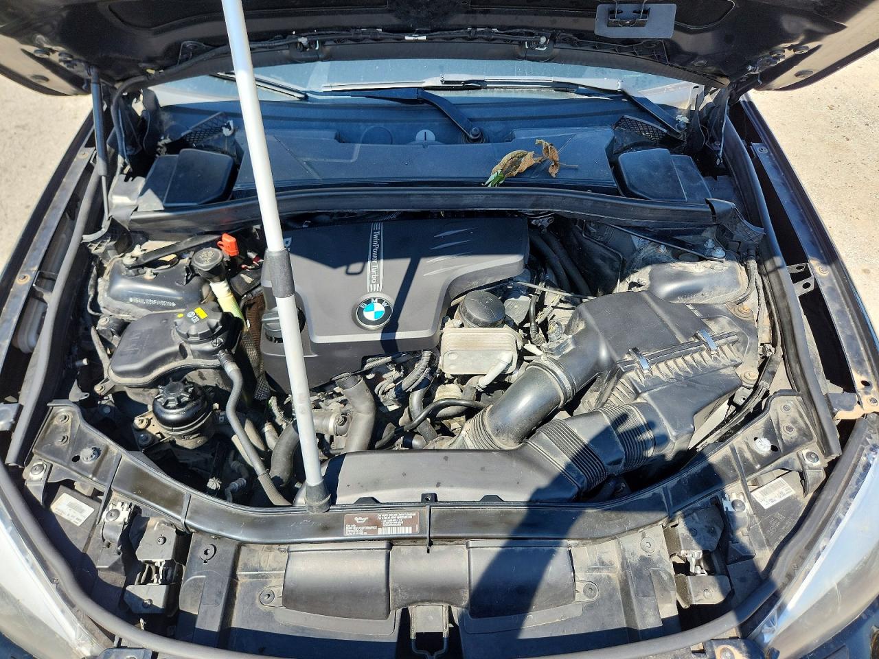 2015 Bmw X1 Xdrive28i Черный vin: WBAVL1C58FVY35119