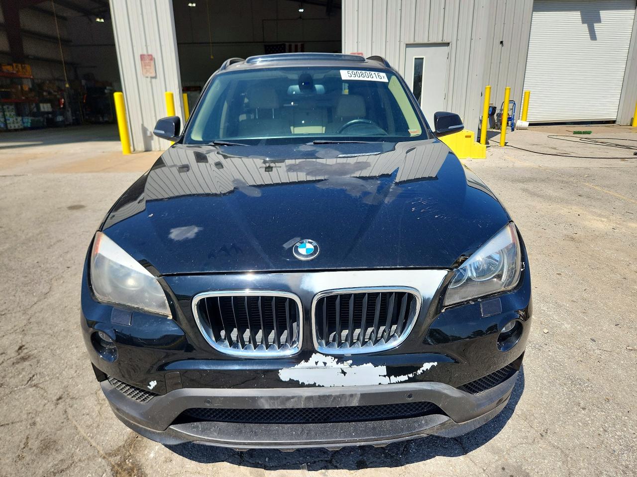 2015 Bmw X1 Xdrive28i Черный vin: WBAVL1C58FVY35119
