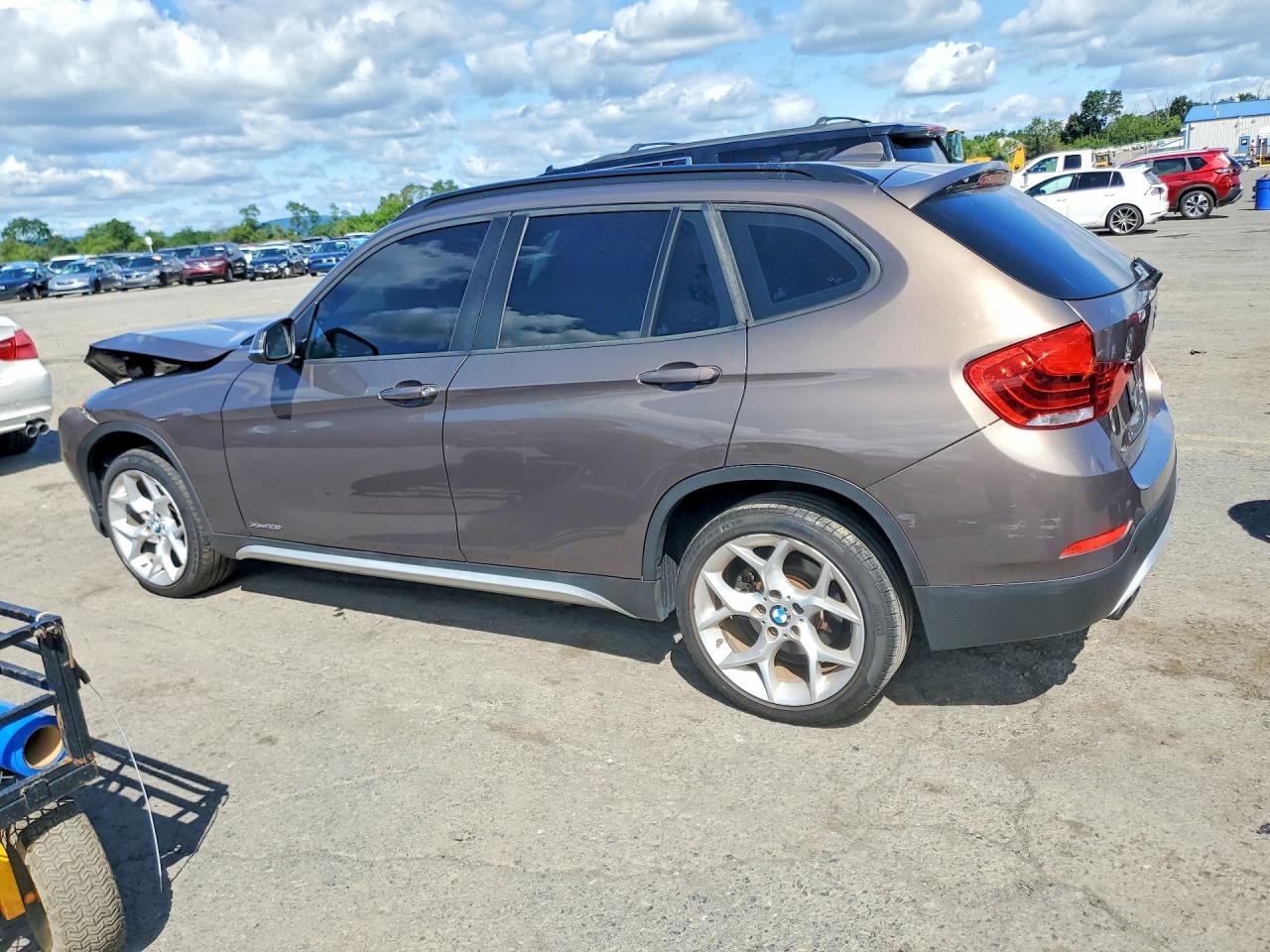 2013 Bmw X1 Xdrive28i Brown vin: WBAVL1C59DVR82045