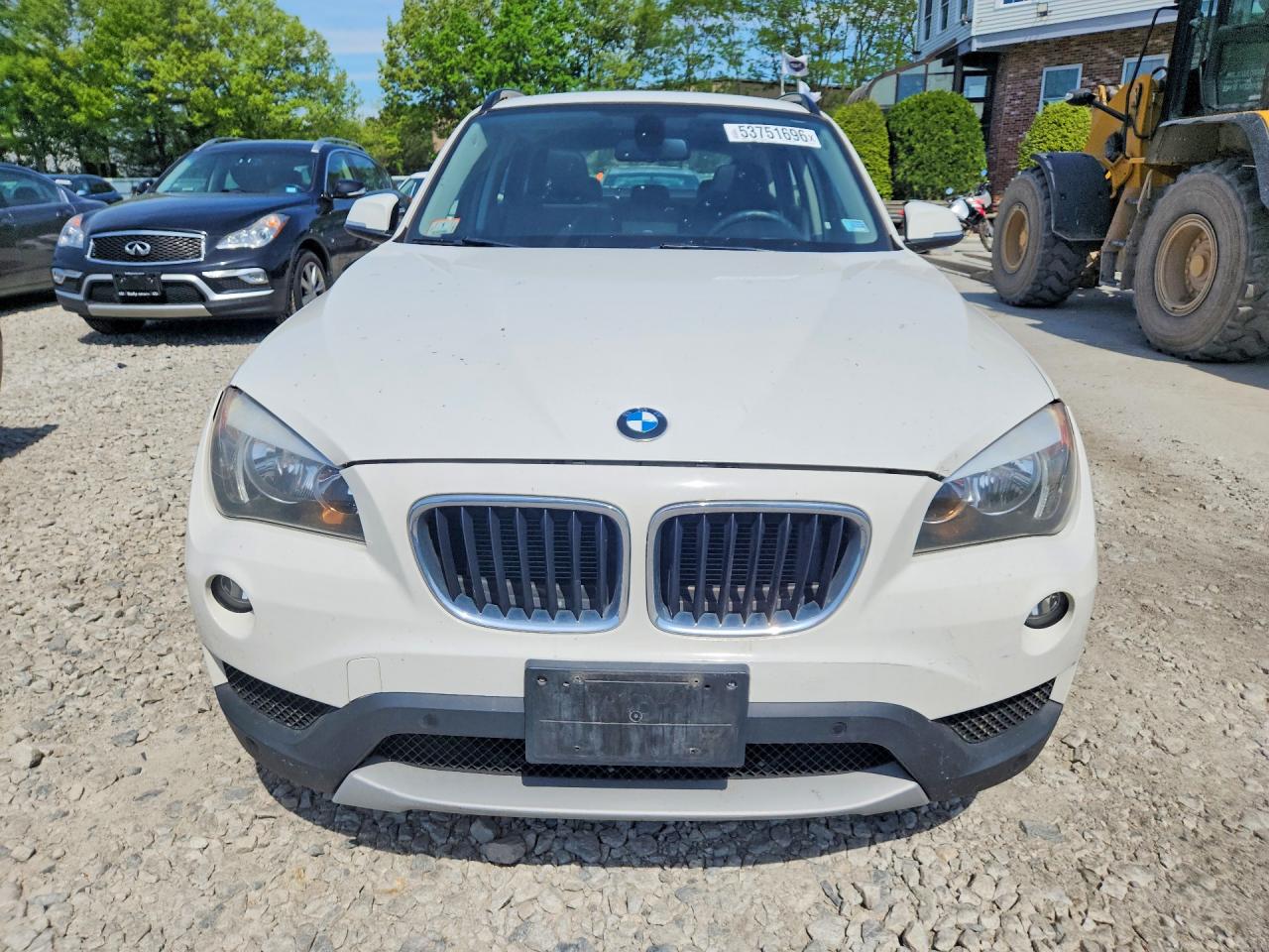 2013 Bmw X1 Xdrive28i White vin: WBAVL1C59DVR86337