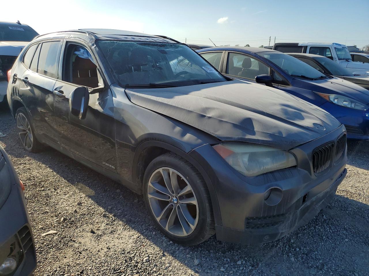 2014 Bmw X1 Sdrive2 Угольный vin: WBAVL1C59EVY11149