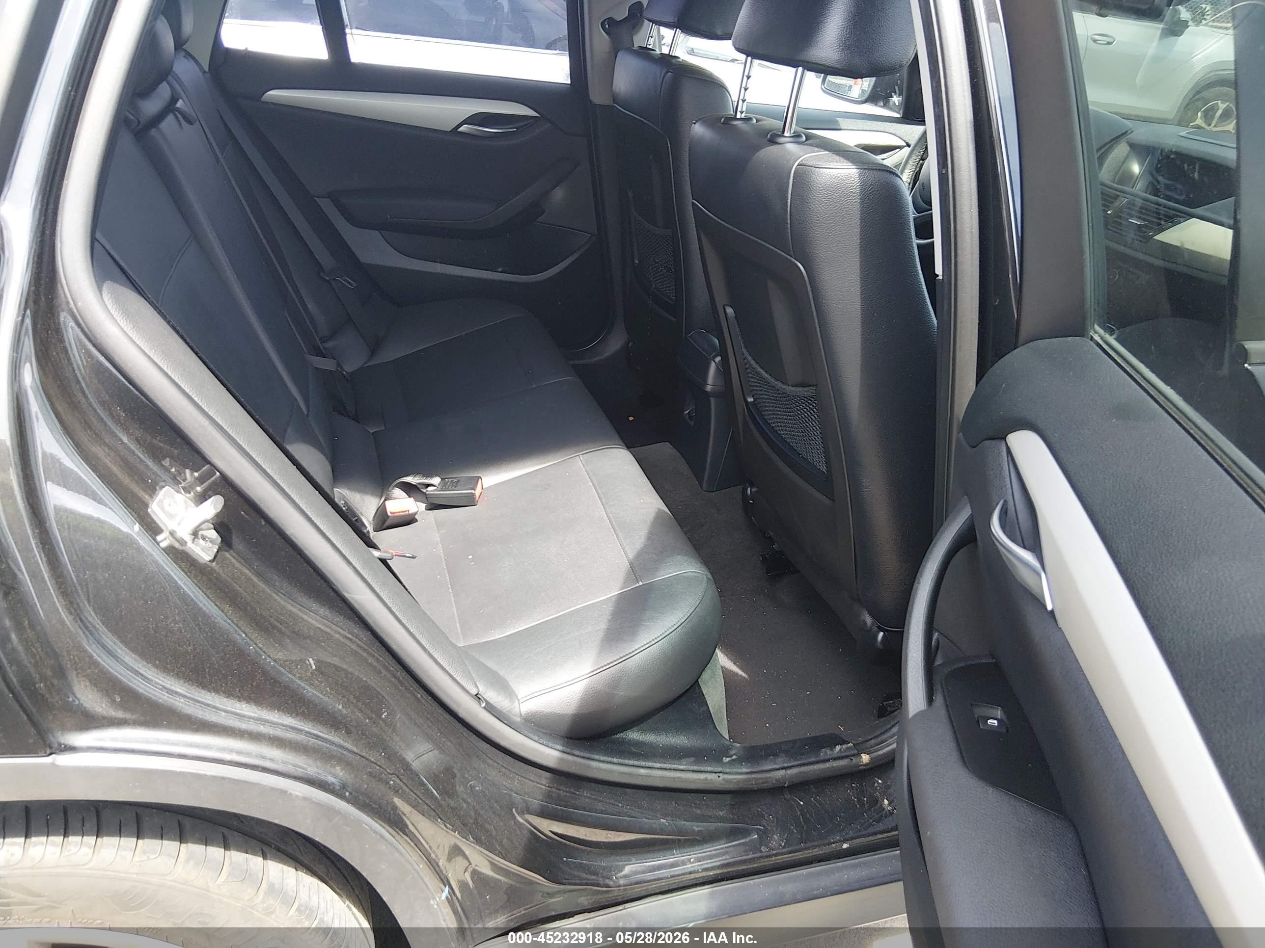 2014 Bmw X1 Xdrive28i Black vin: WBAVL1C59EVY13158