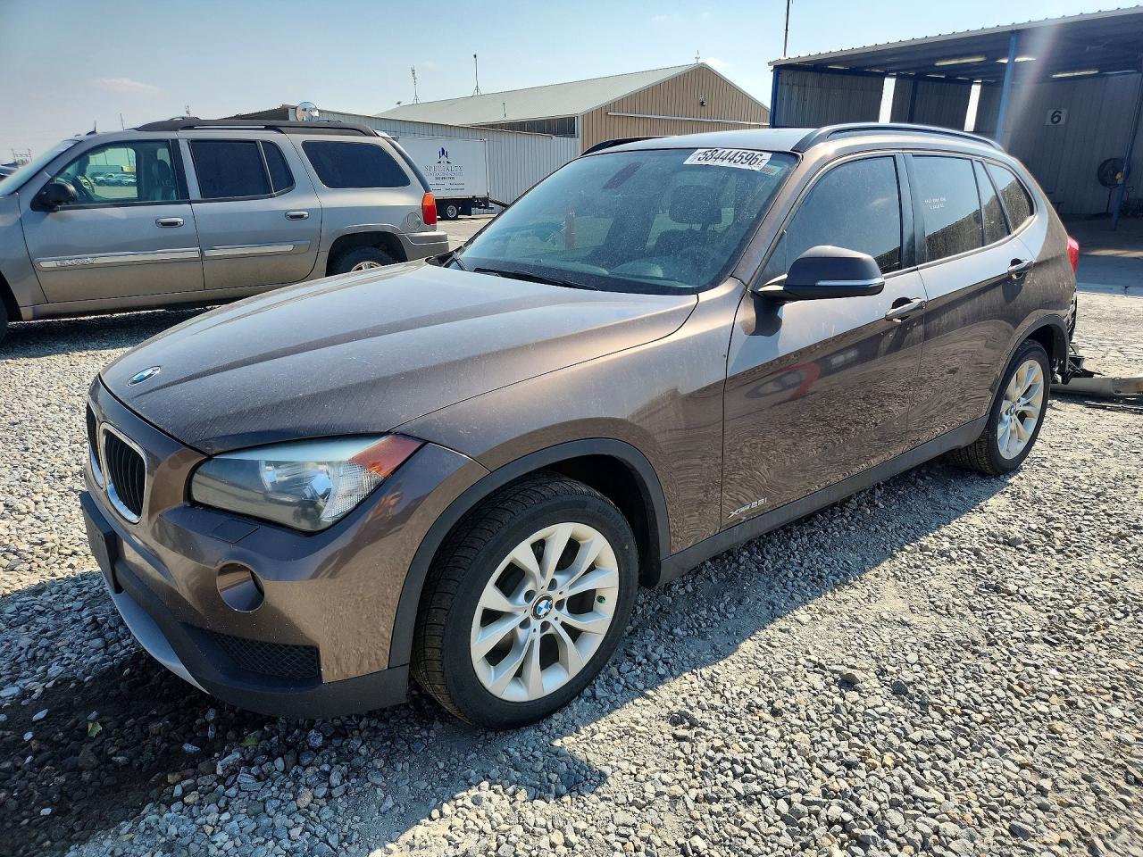 2014 Bmw X1 Xdrive28i Brown vin: WBAVL1C59EVY13337