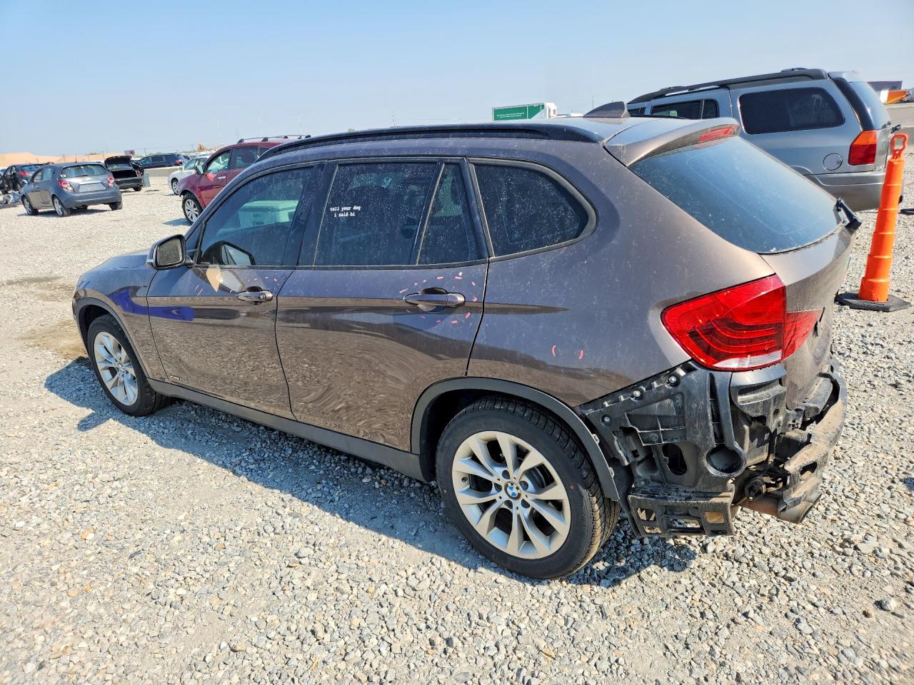 2014 Bmw X1 Xdrive28i Brown vin: WBAVL1C59EVY13337