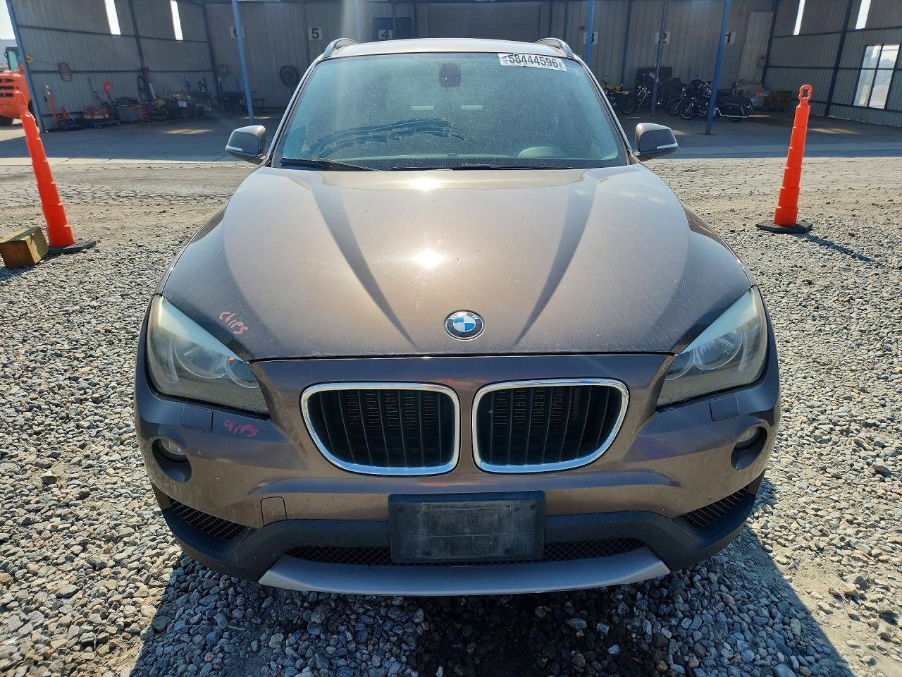 2014 Bmw X1 Xdrive28i Brown vin: WBAVL1C59EVY13337