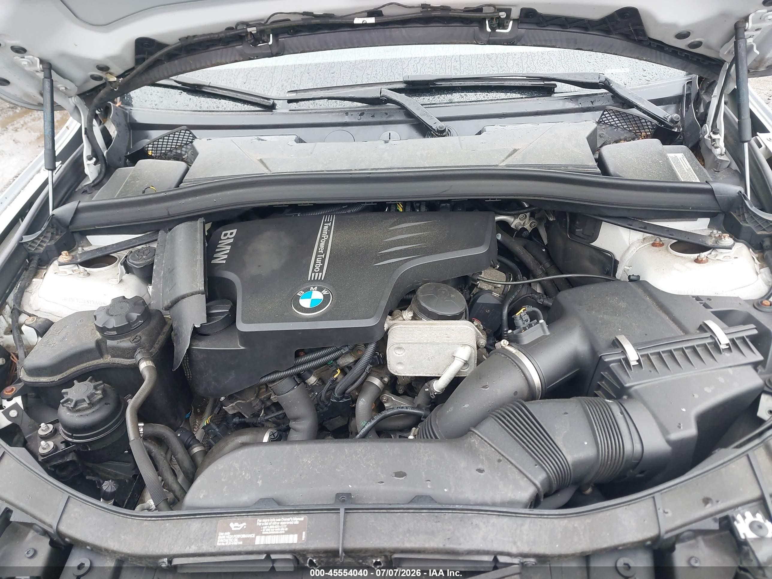 2014 Bmw X1 Xdrive28i Silver vin: WBAVL1C59EVY16447