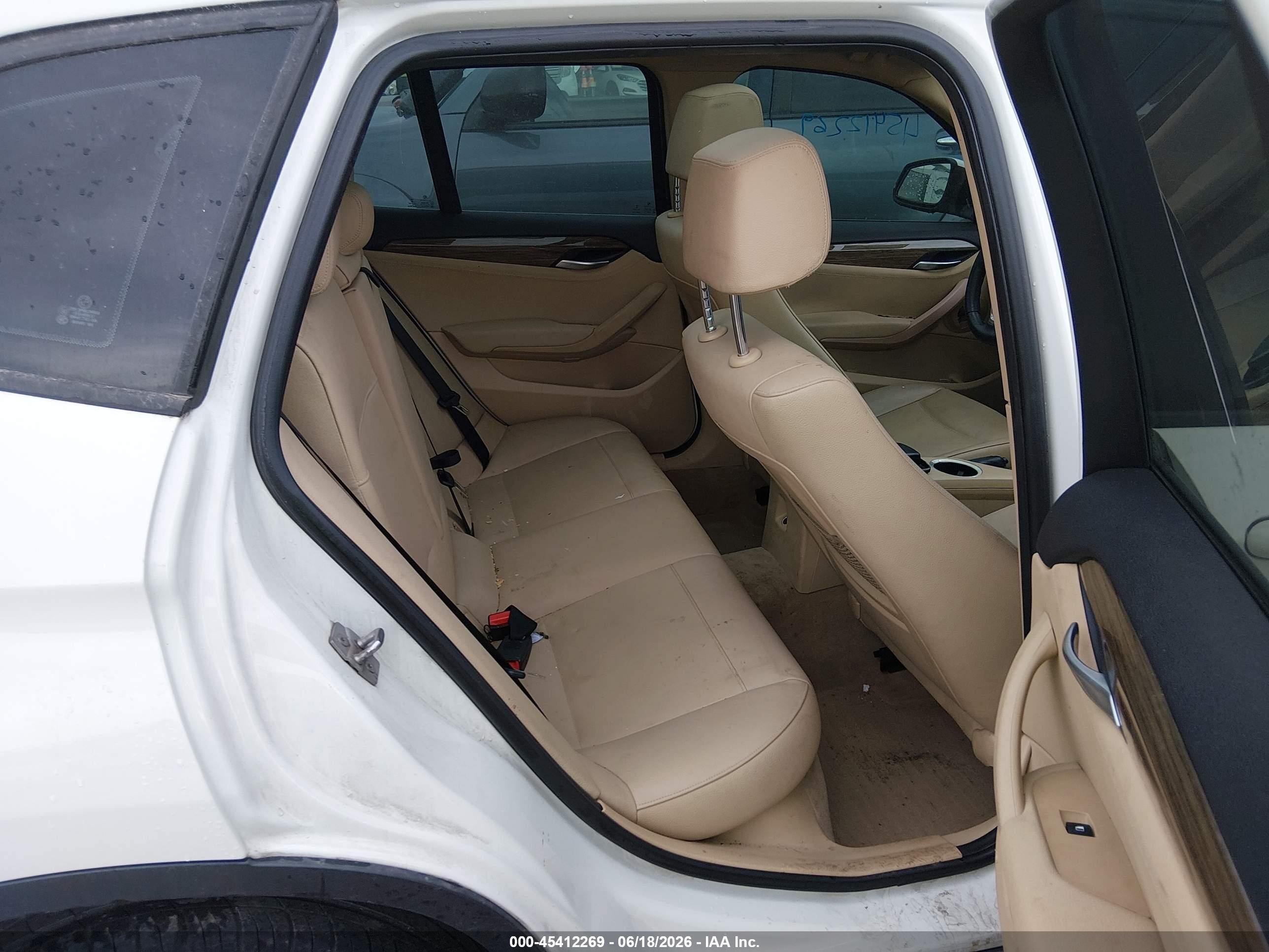 2014 Bmw X1 Xdrive28i White vin: WBAVL1C59EVY22927