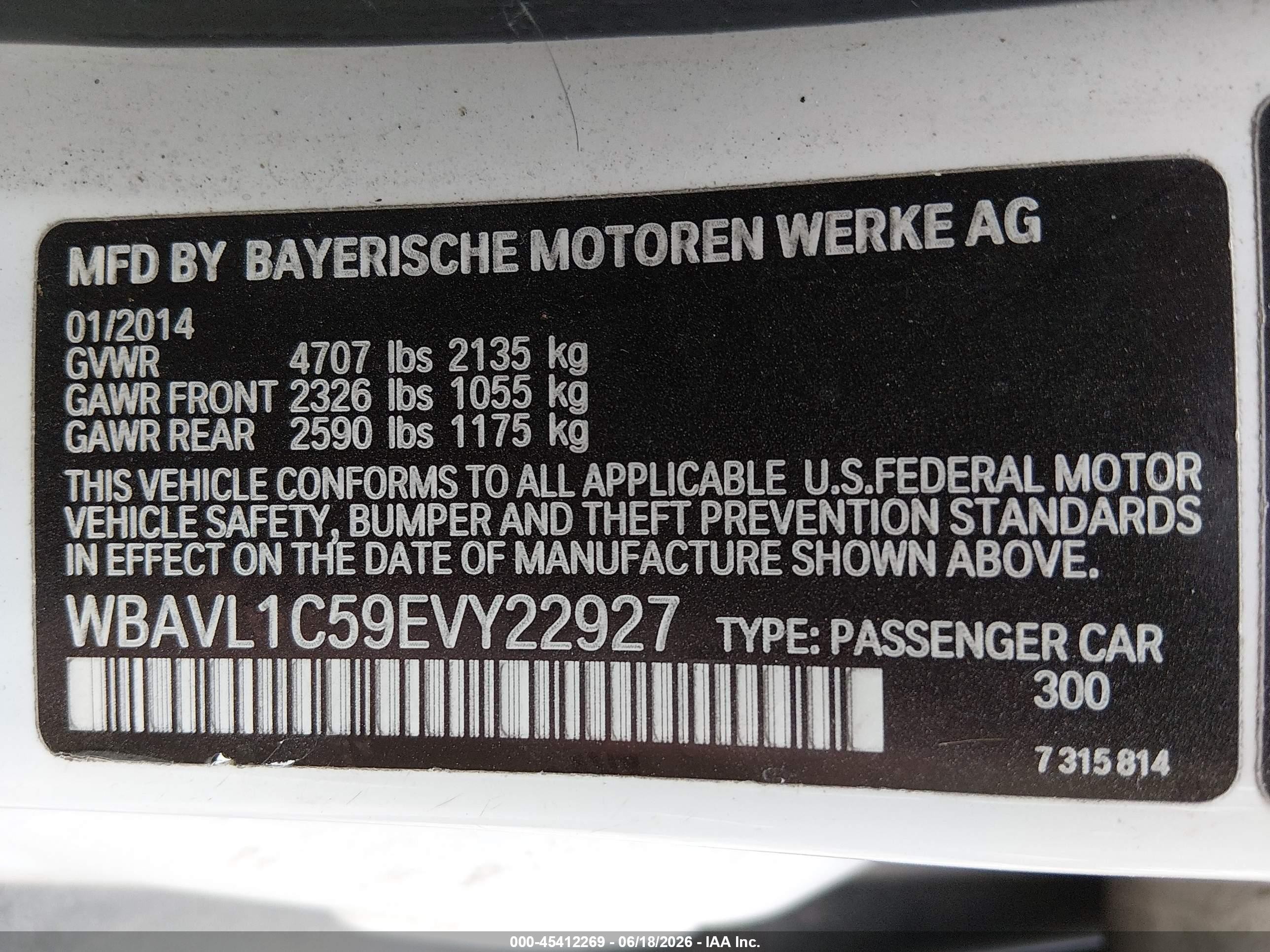 2014 Bmw X1 Xdrive28i White vin: WBAVL1C59EVY22927