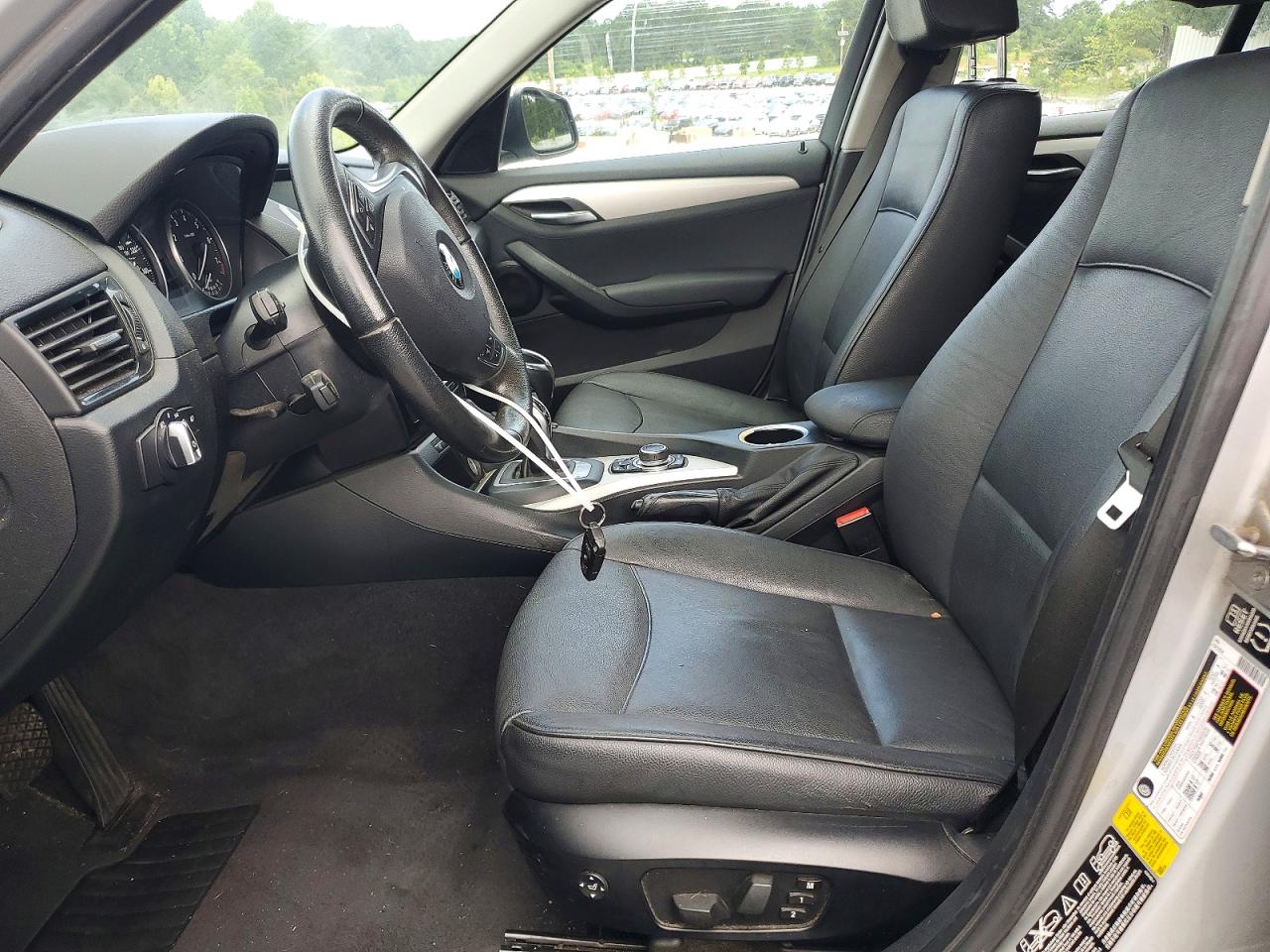 2014 Bmw X1 Xdrive28i Silver vin: WBAVL1C59EVY23365