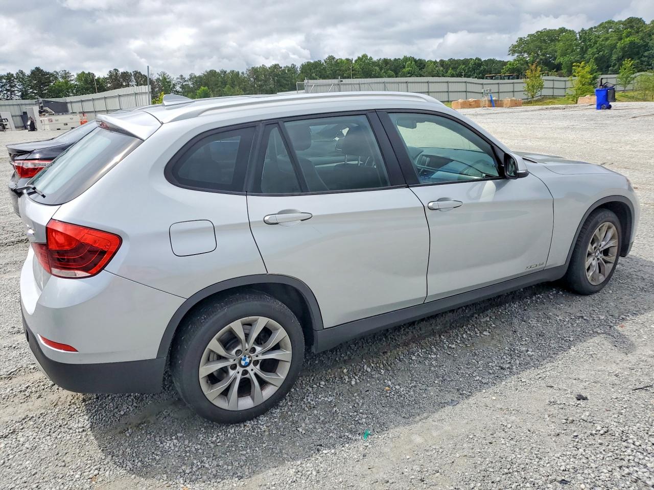 2014 Bmw X1 Xdrive28i Silver vin: WBAVL1C59EVY23365