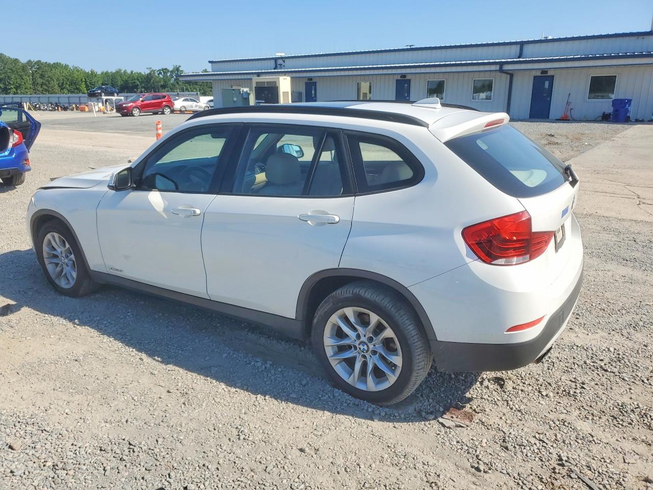 2015 Bmw X1 Xdrive28i White vin: WBAVL1C59FVY28695