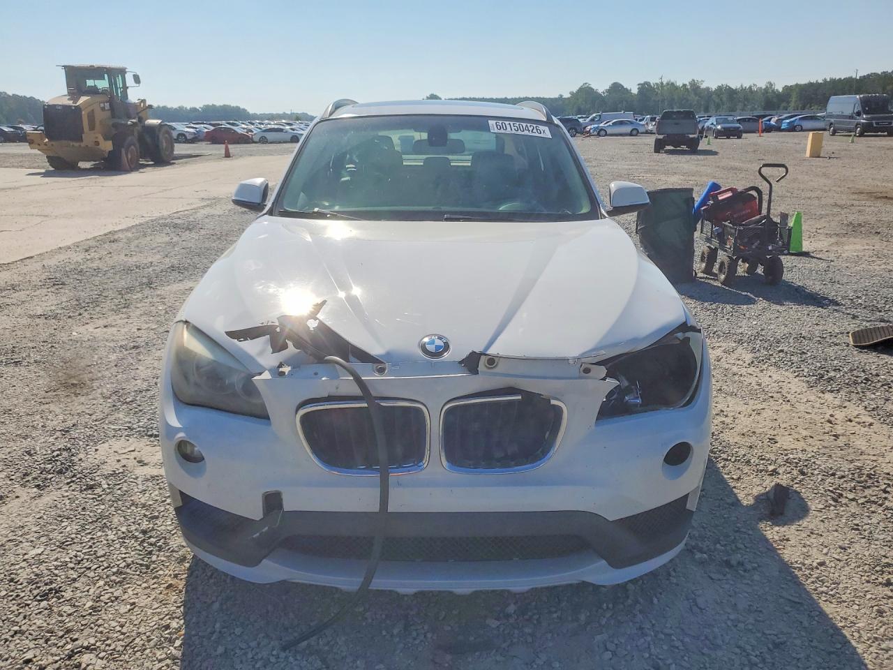 2015 Bmw X1 Xdrive28i White vin: WBAVL1C59FVY28695