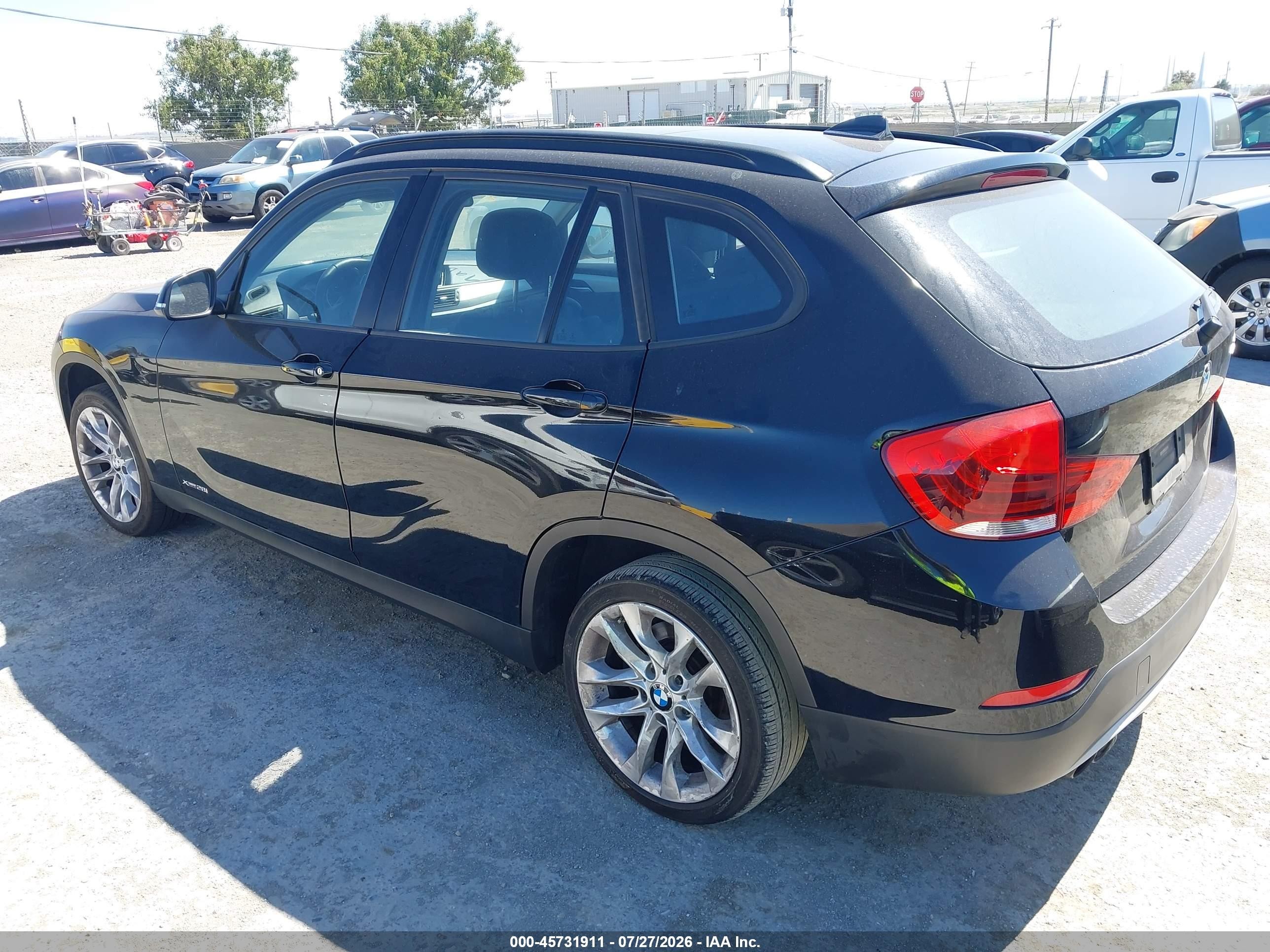 2015 Bmw X1 Xdrive28i Black vin: WBAVL1C59FVY30253
