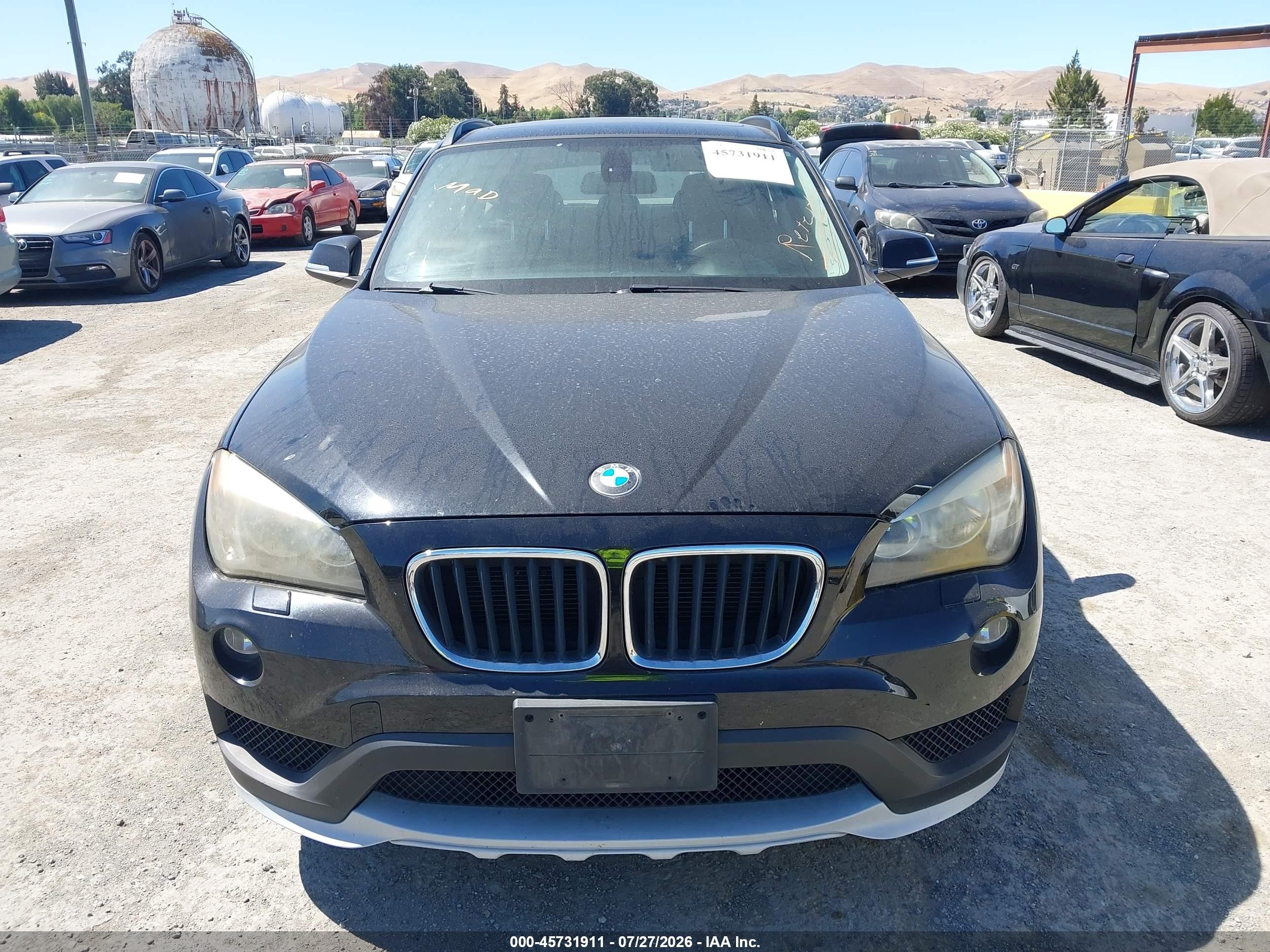 2015 Bmw X1 Xdrive28i Black vin: WBAVL1C59FVY30253