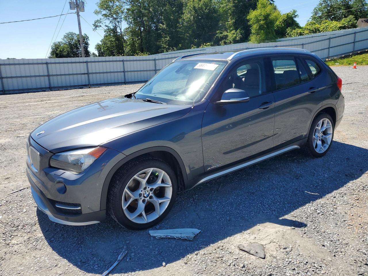 2015 Bmw X1 Xdrive28i Charcoal vin: WBAVL1C59FVY30740