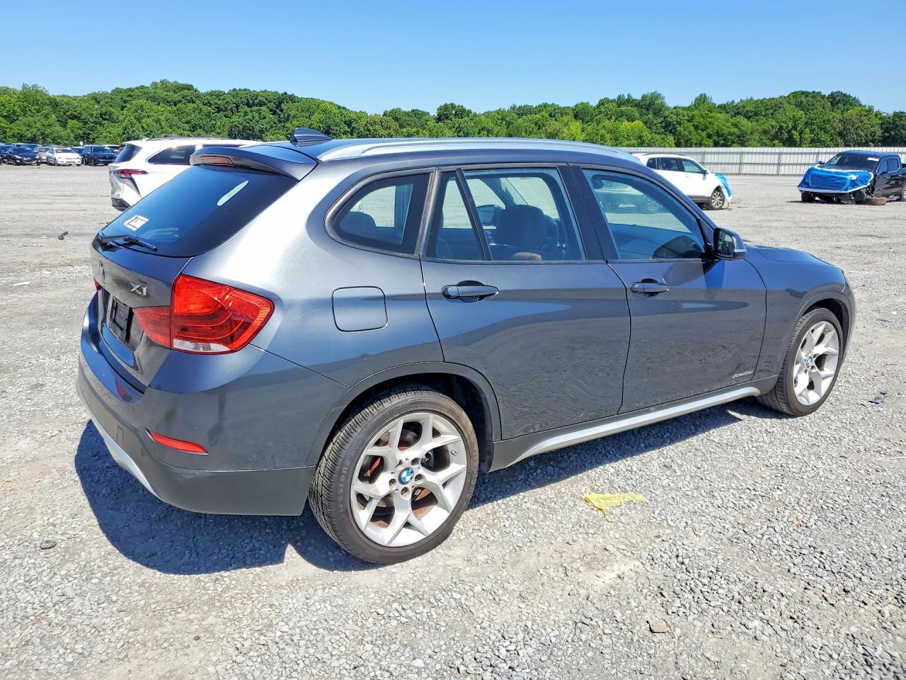 2015 Bmw X1 Xdrive28i Charcoal vin: WBAVL1C59FVY30740