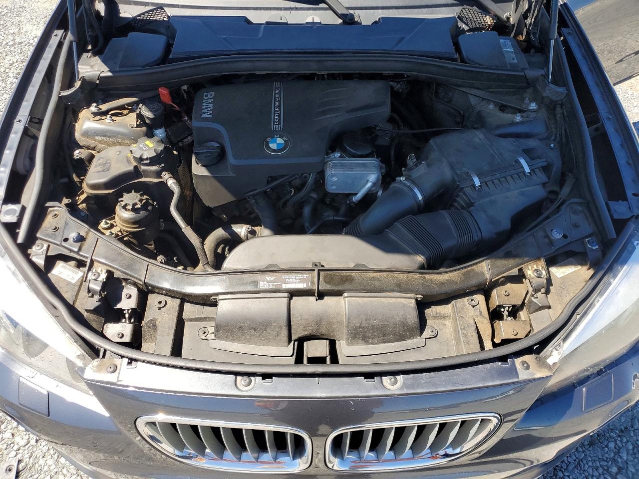 2015 Bmw X1 Xdrive28i Charcoal vin: WBAVL1C59FVY30740