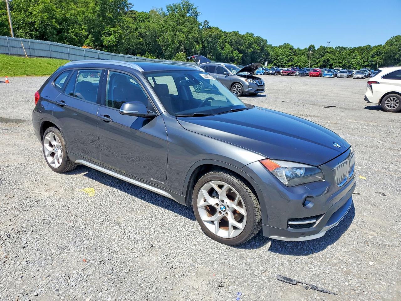 2015 Bmw X1 Xdrive28i Charcoal vin: WBAVL1C59FVY30740
