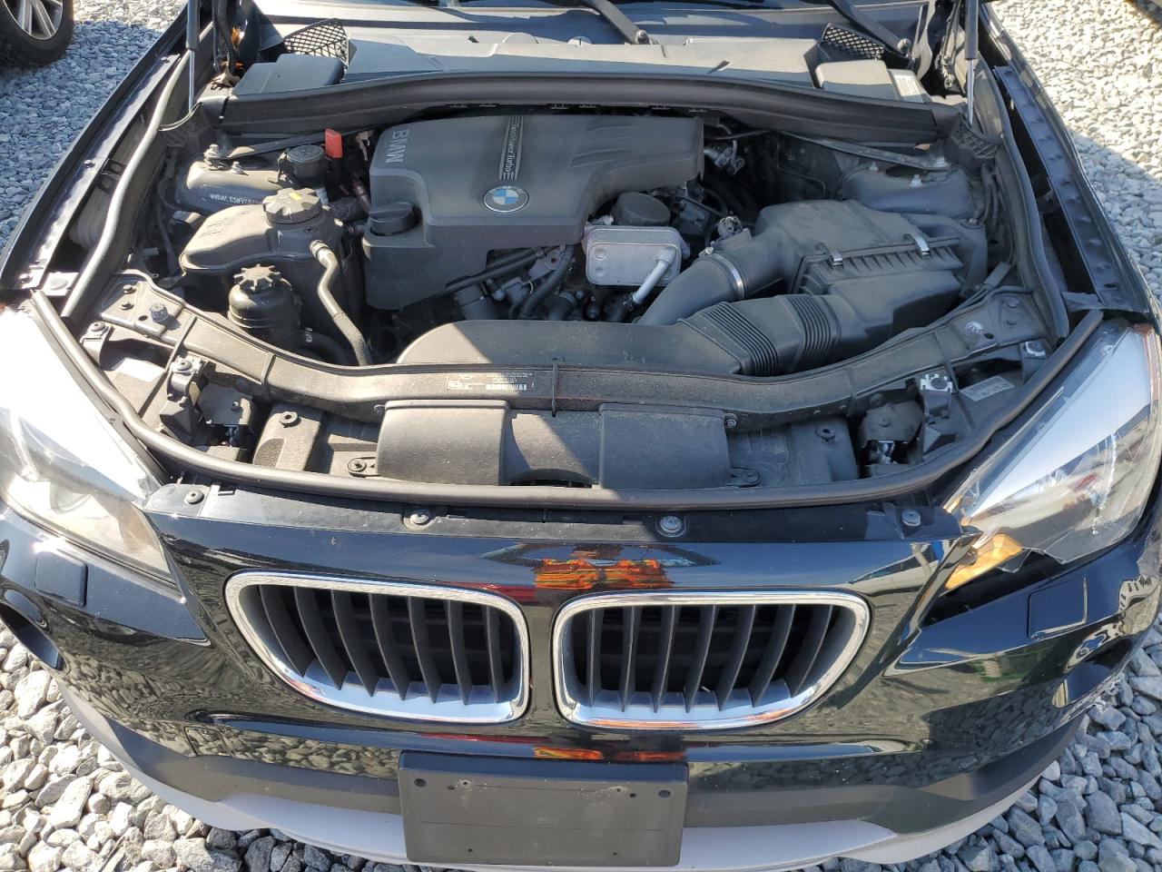 2015 Bmw X1 Xdrive28i Black vin: WBAVL1C59FVY35131