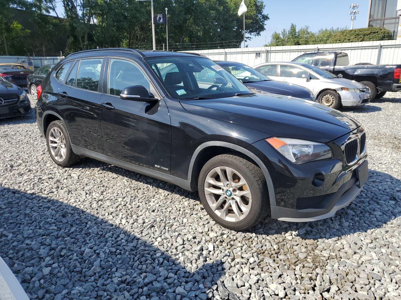 2015 Bmw X1 Xdrive28i Black vin: WBAVL1C59FVY35131