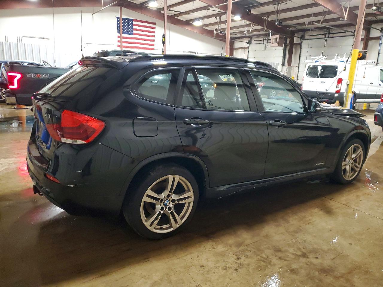 2015 Bmw X1 Xdrive28i Black vin: WBAVL1C59FVY35162