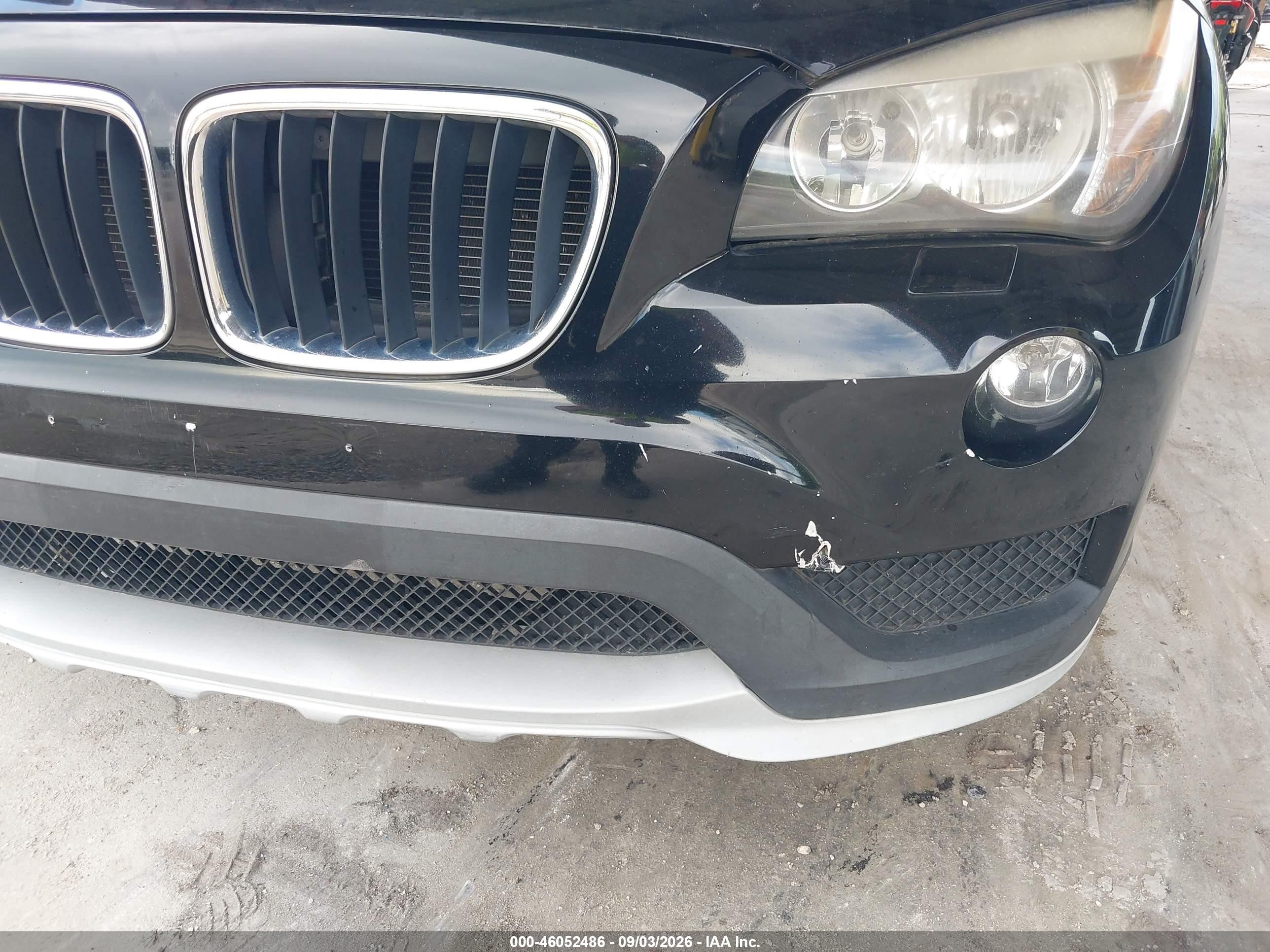 2015 Bmw X1 Xdrive28i Black vin: WBAVL1C59FVY36019