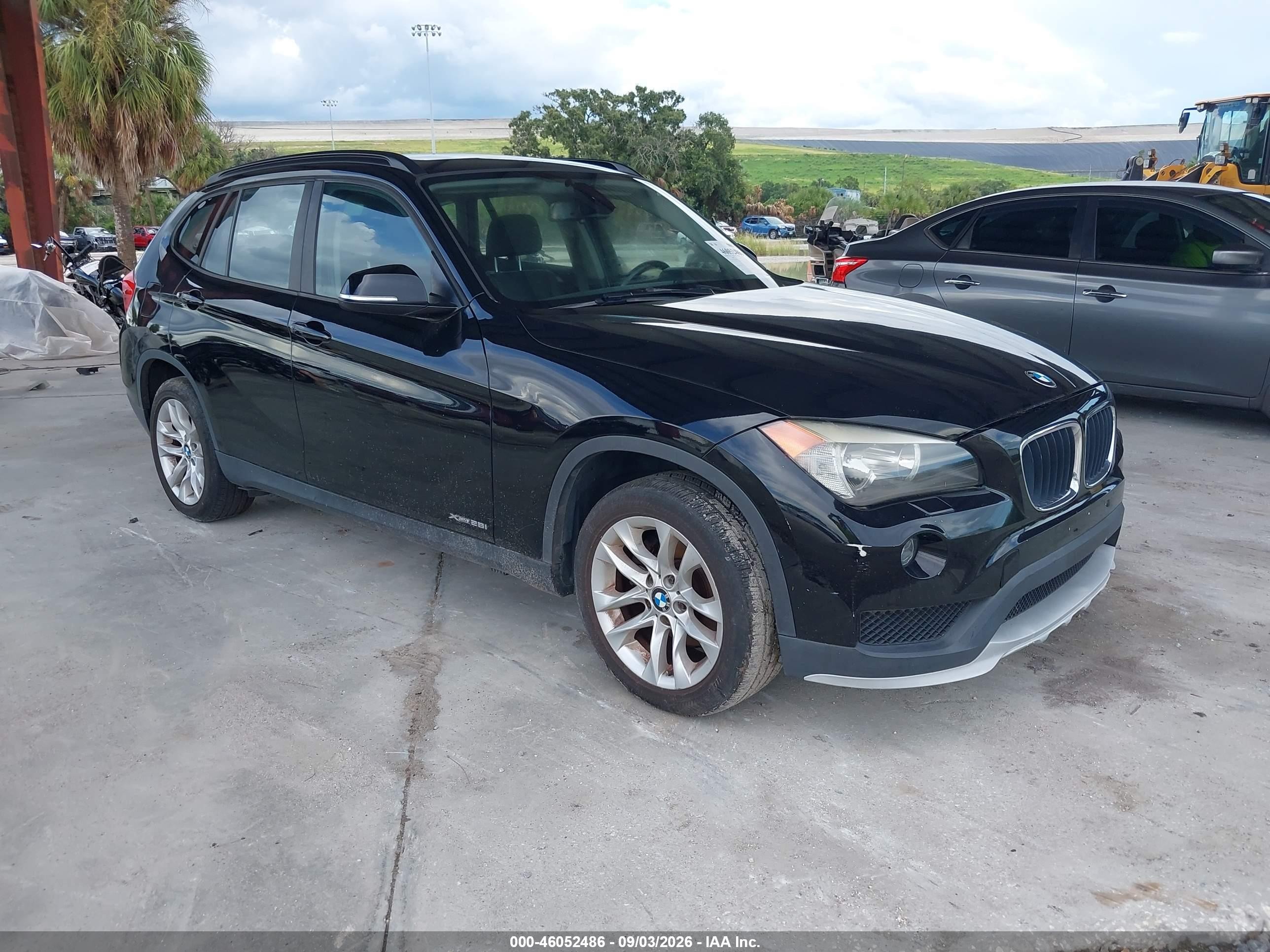 2015 Bmw X1 Xdrive28i Black vin: WBAVL1C59FVY36019
