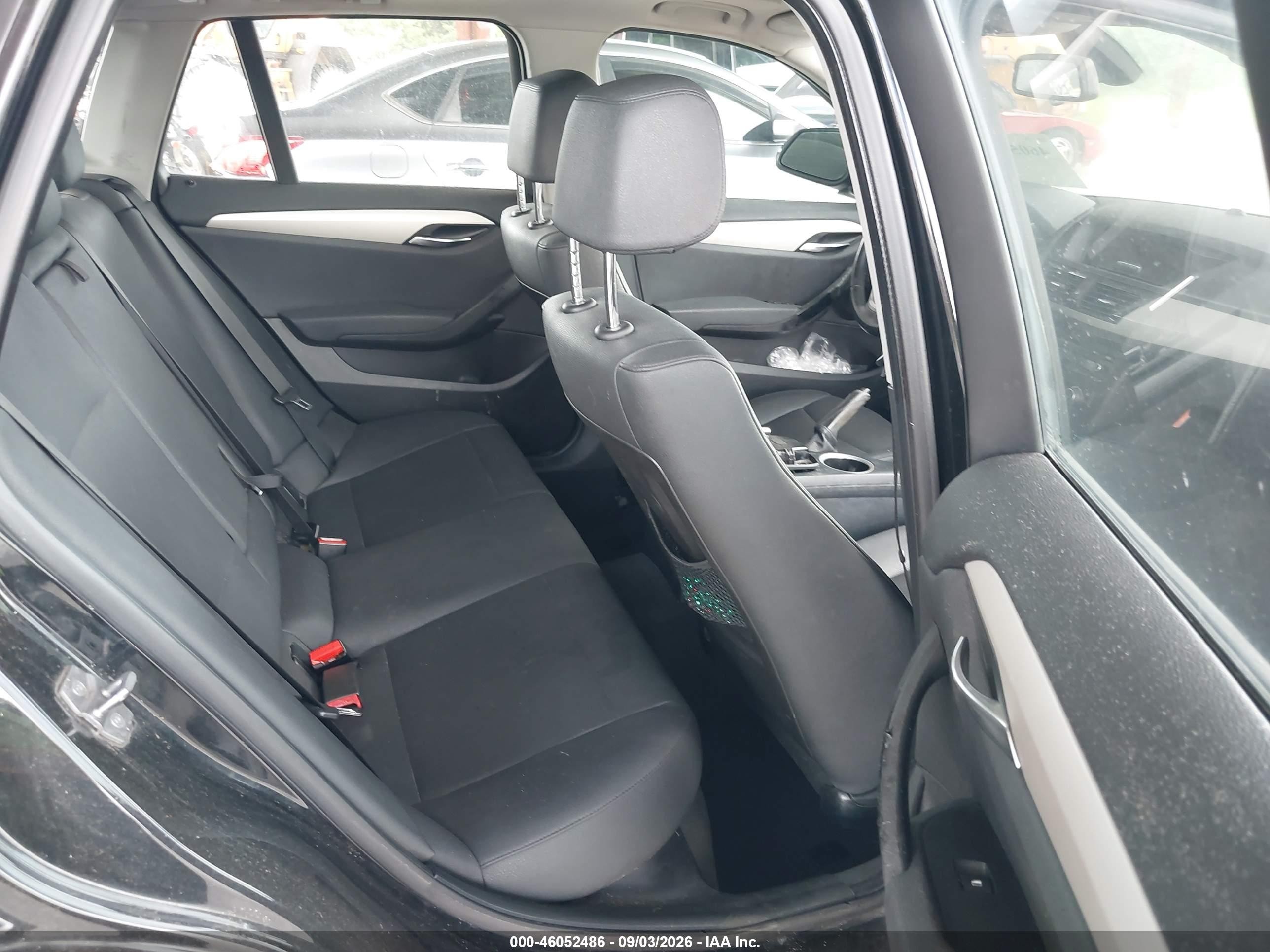 2015 Bmw X1 Xdrive28i Black vin: WBAVL1C59FVY36019