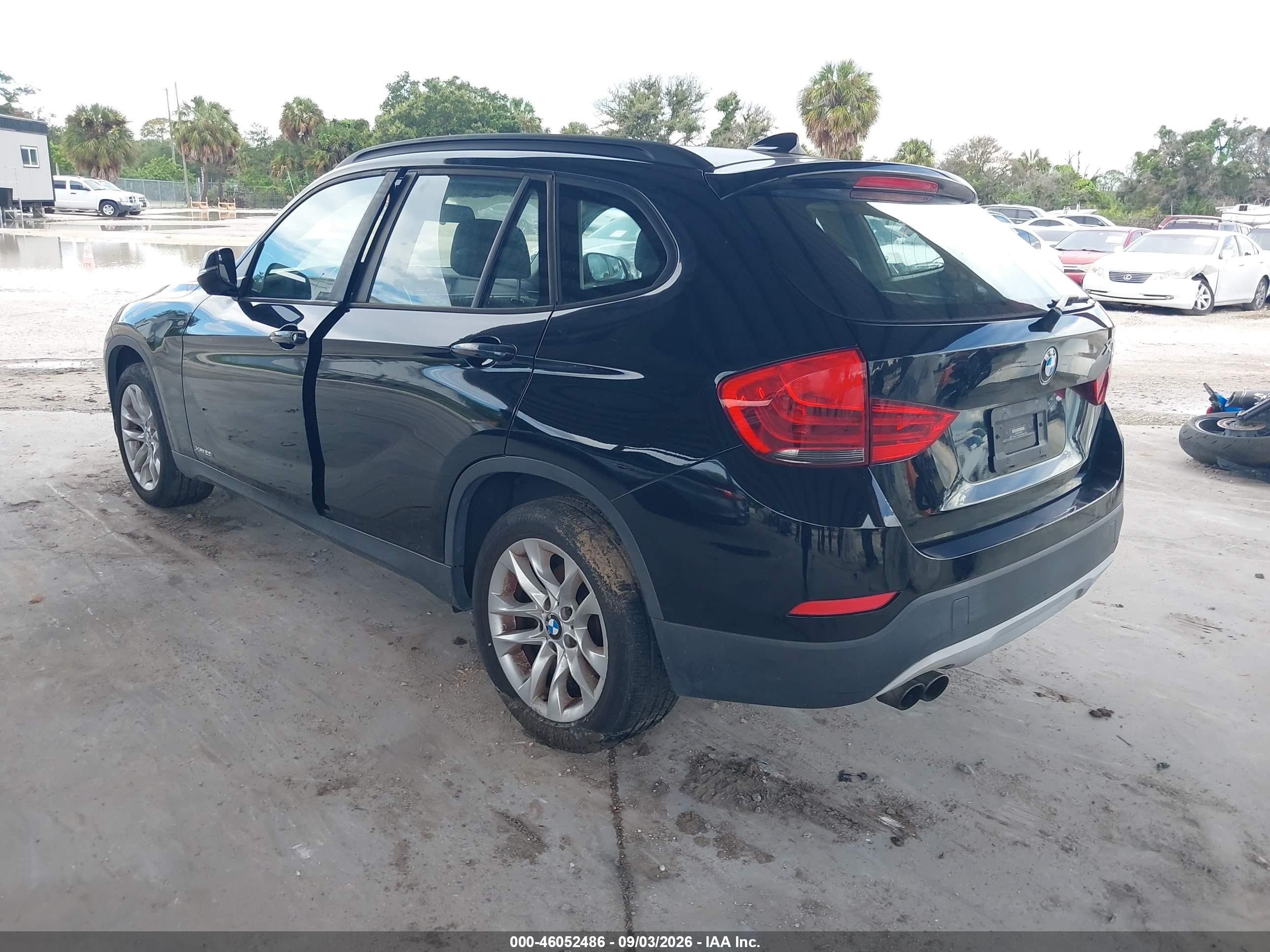 2015 Bmw X1 Xdrive28i Black vin: WBAVL1C59FVY36019