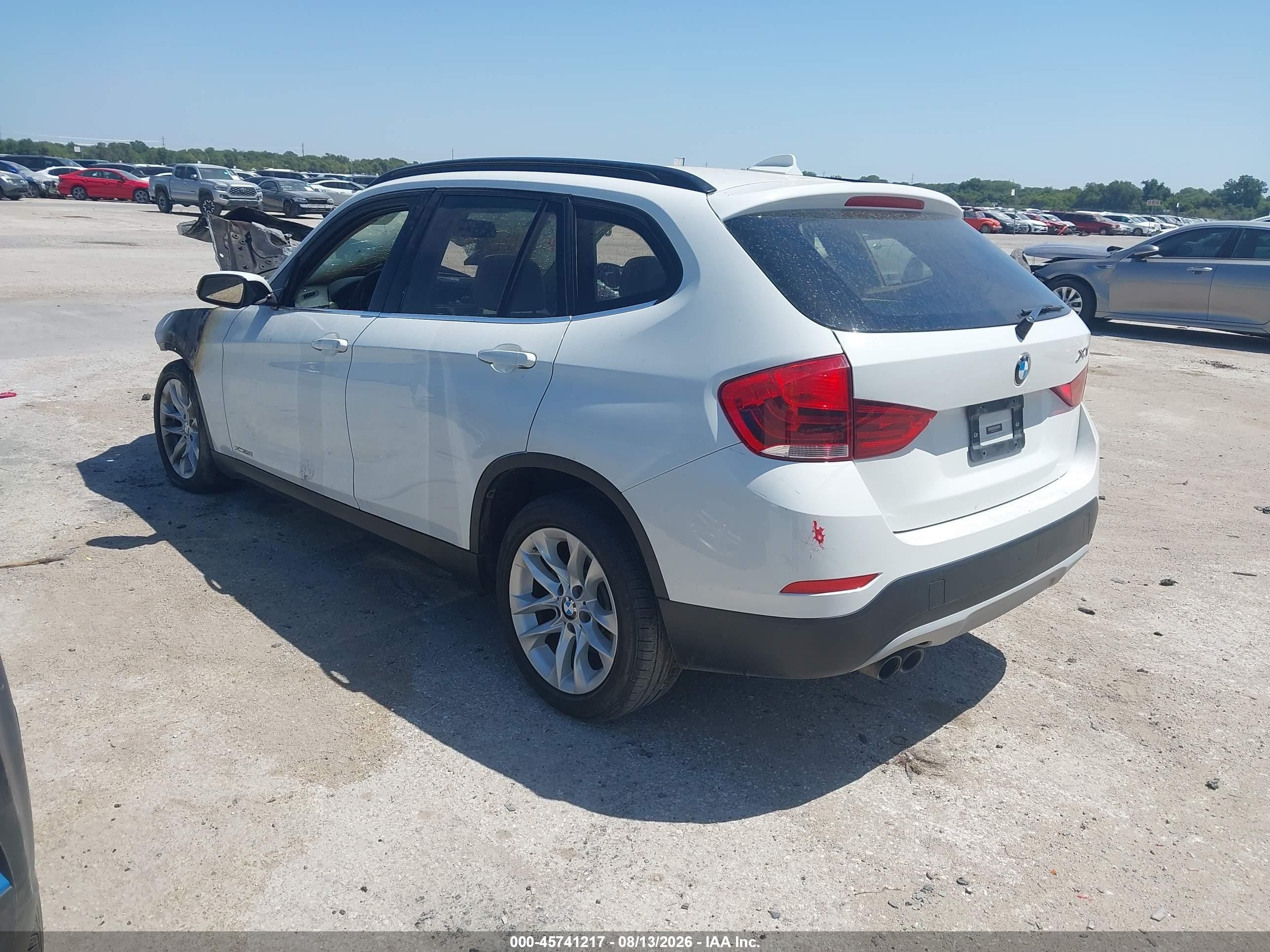 2015 Bmw X1 Xdrive28i White vin: WBAVL1C59FVY37770