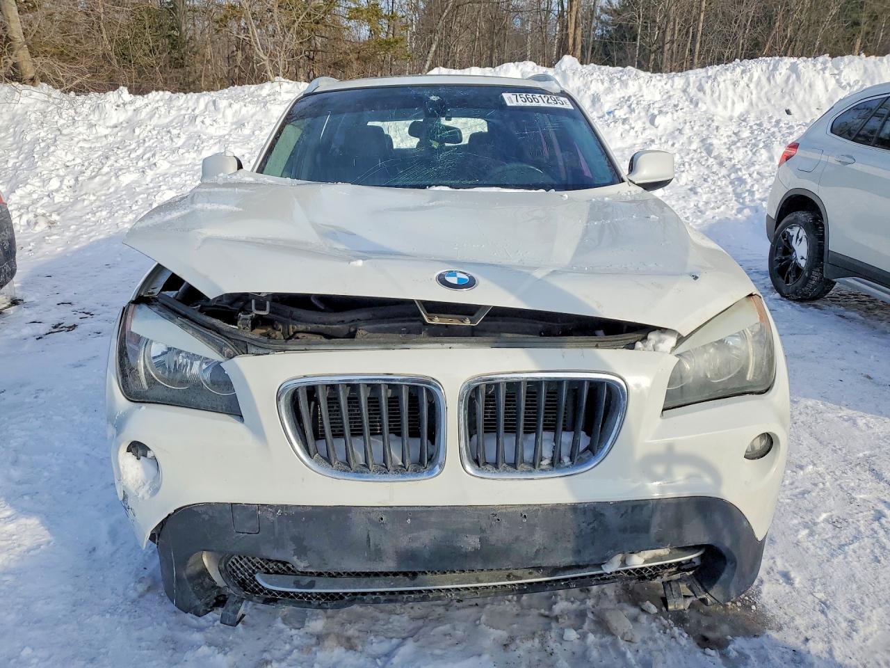 2012 Bmw X1 Xdrive28i White vin: WBAVL1C5XCVR77936