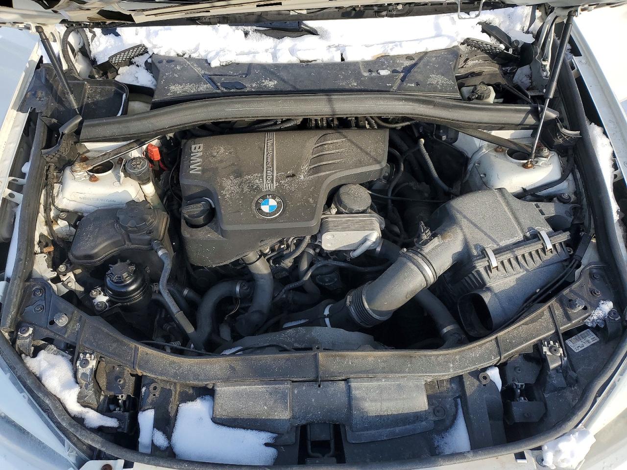 2012 Bmw X1 Xdrive28i White vin: WBAVL1C5XCVR77936