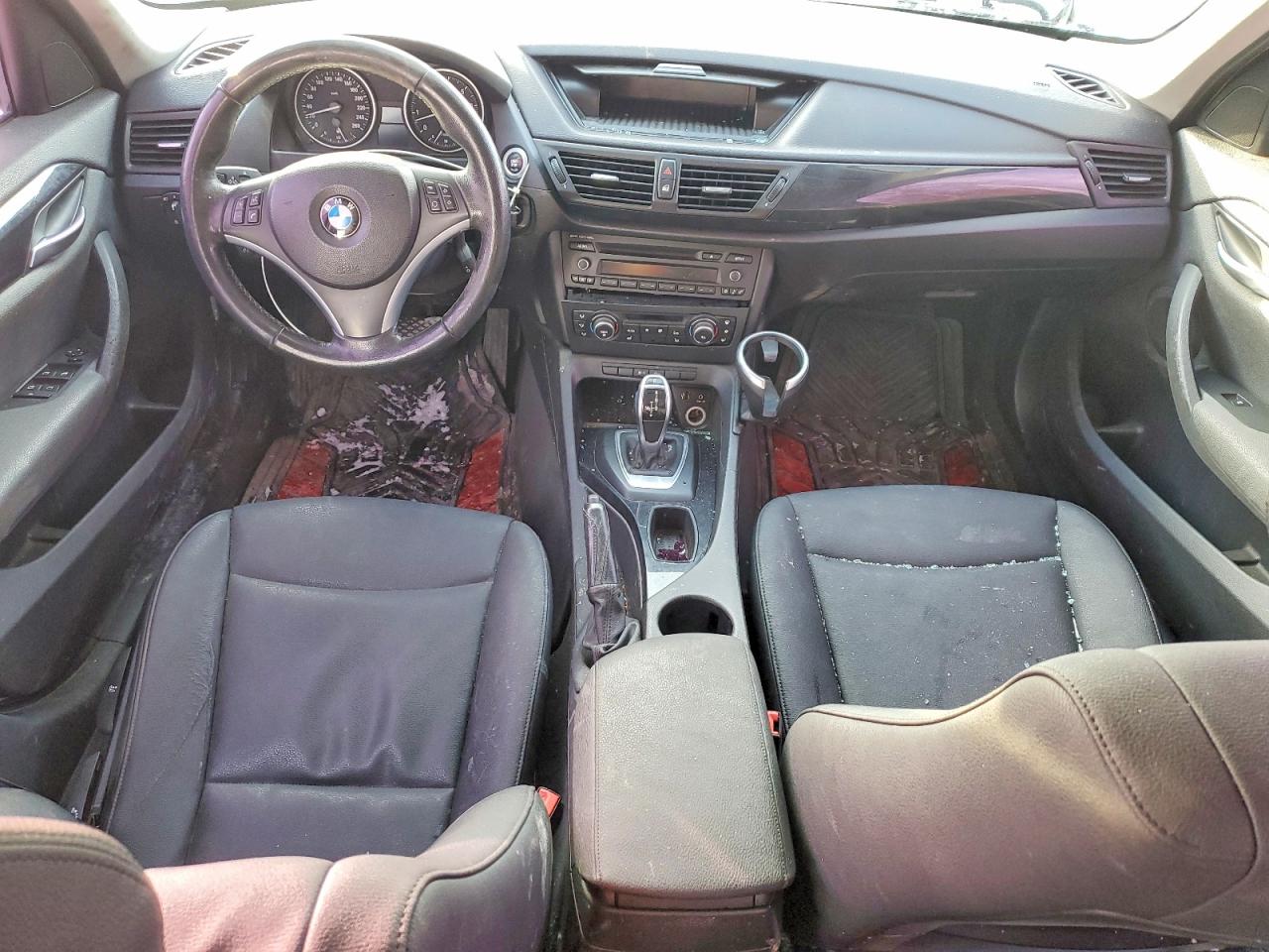 2012 Bmw X1 Xdrive28i White vin: WBAVL1C5XCVR77936