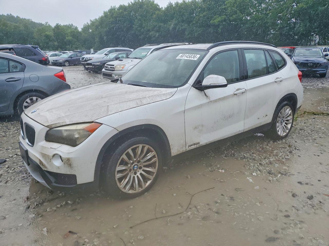 2013 Bmw X1 Xdrive28i White vin: WBAVL1C5XDVR82006